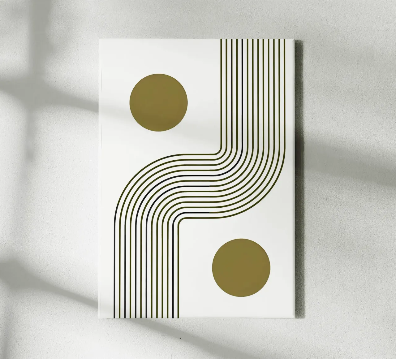 Harmonic Path canvas by Sun Flower