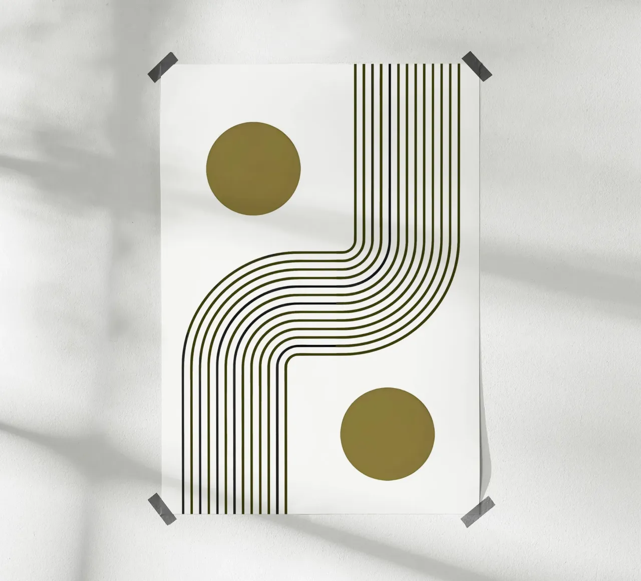 Harmonic Path poster by Sun Flower