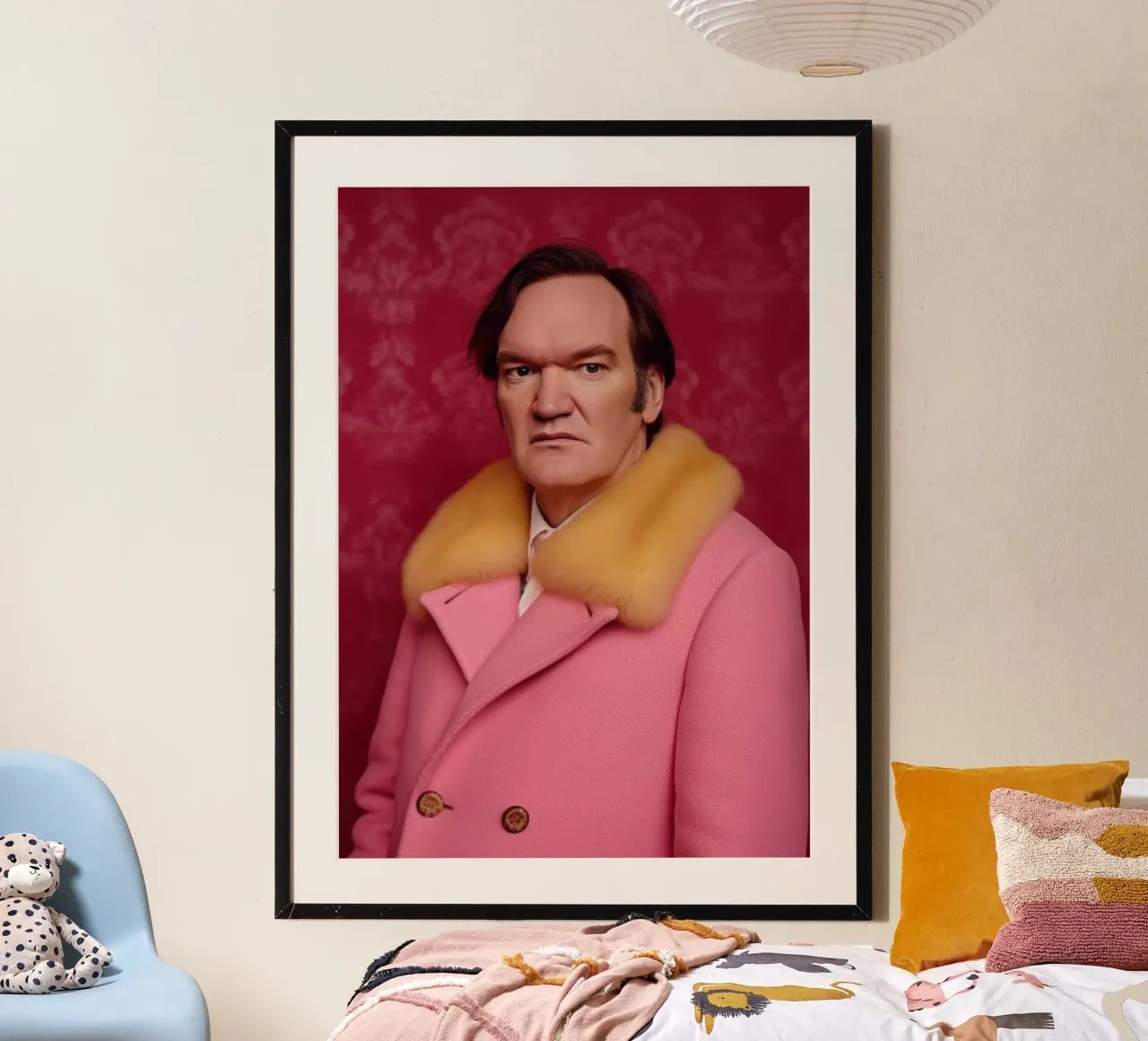 Quentin Tarantino Fashion Art poster da Lootprint