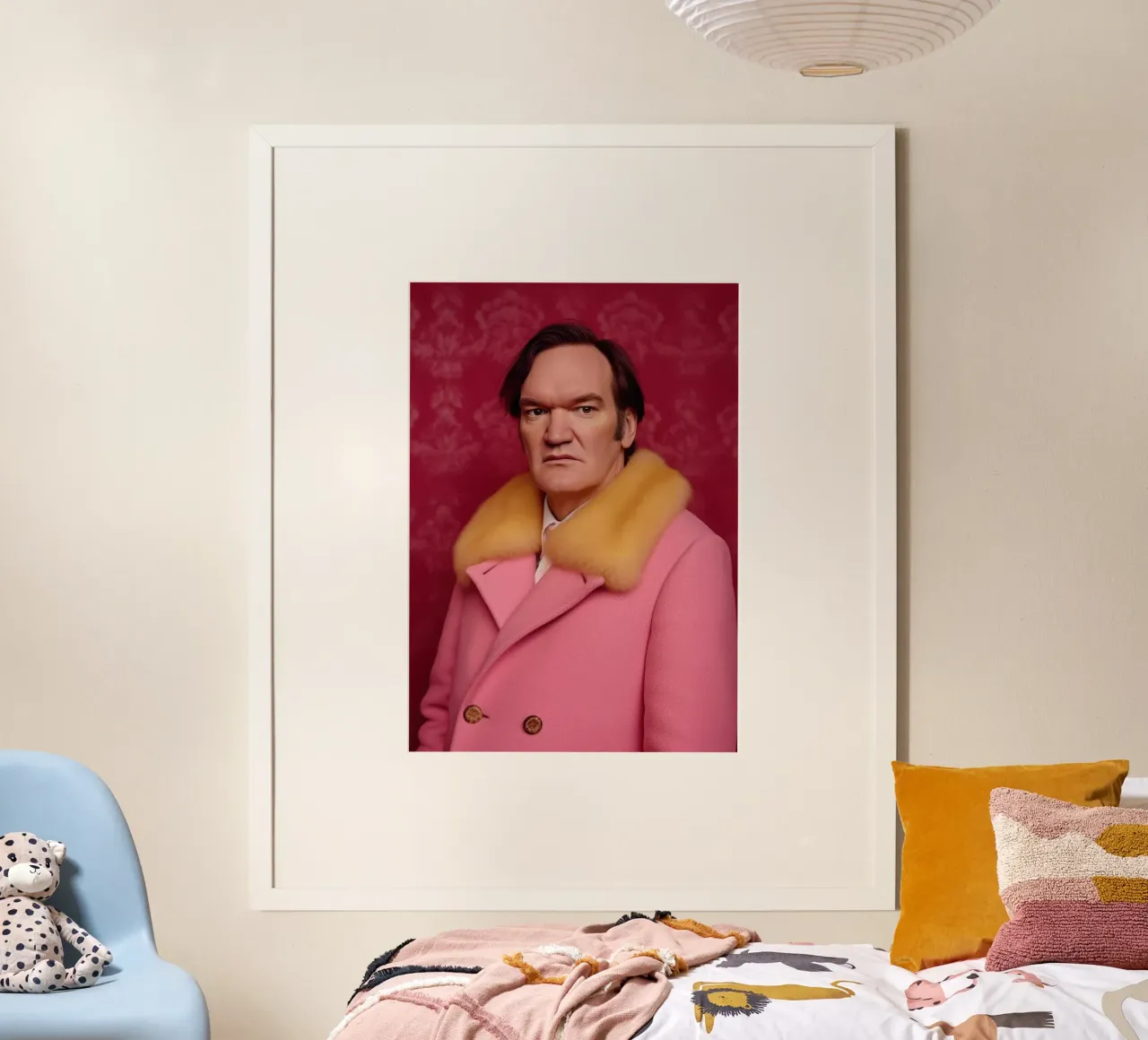 Quentin Tarantino Fashion Art poster da Lootprint