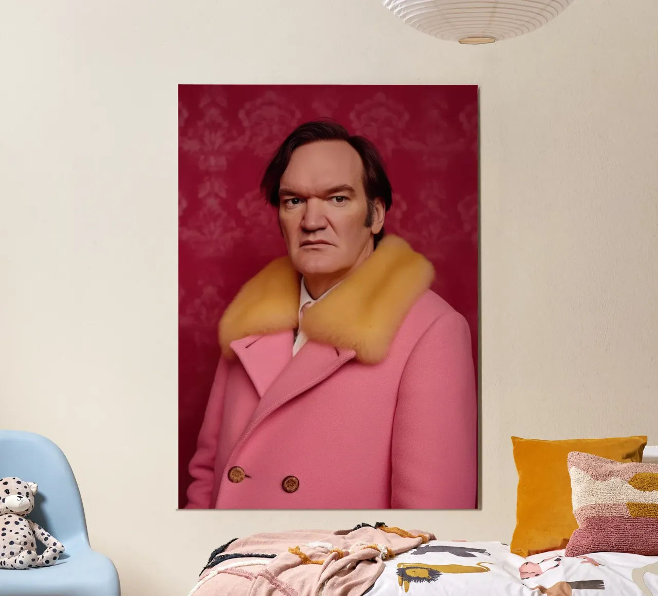 Quentin Tarantino Fashion Art poster da Lootprint