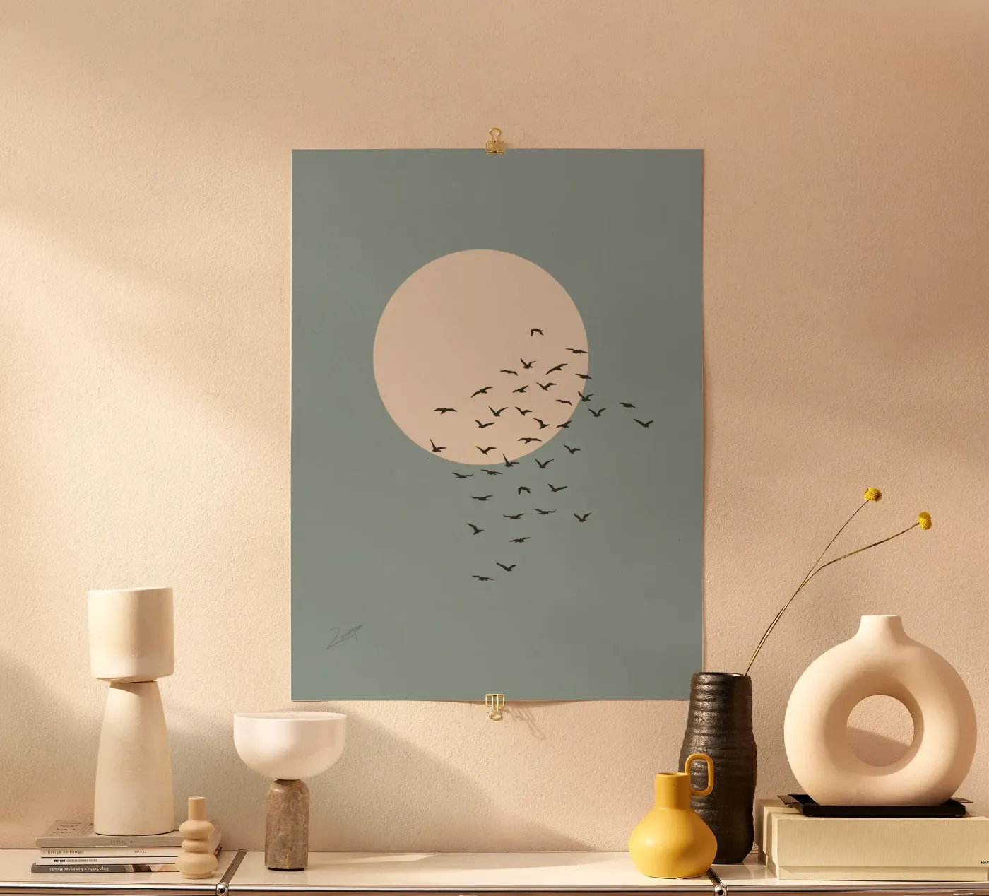 Zorgeloos poster van zeriayam