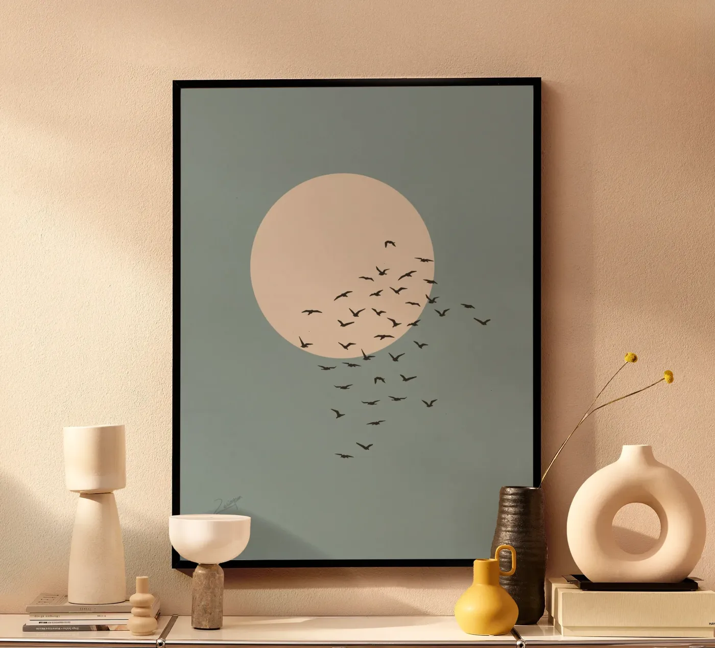Zorgeloos poster van zeriayam