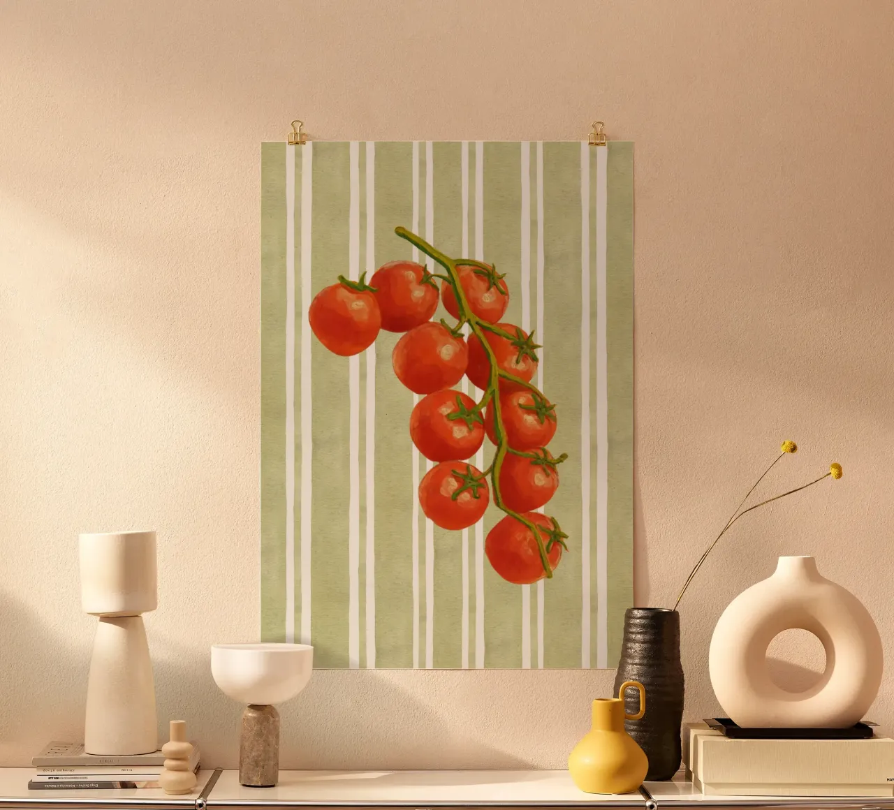 Cherry tomatoes poster da Funkydays