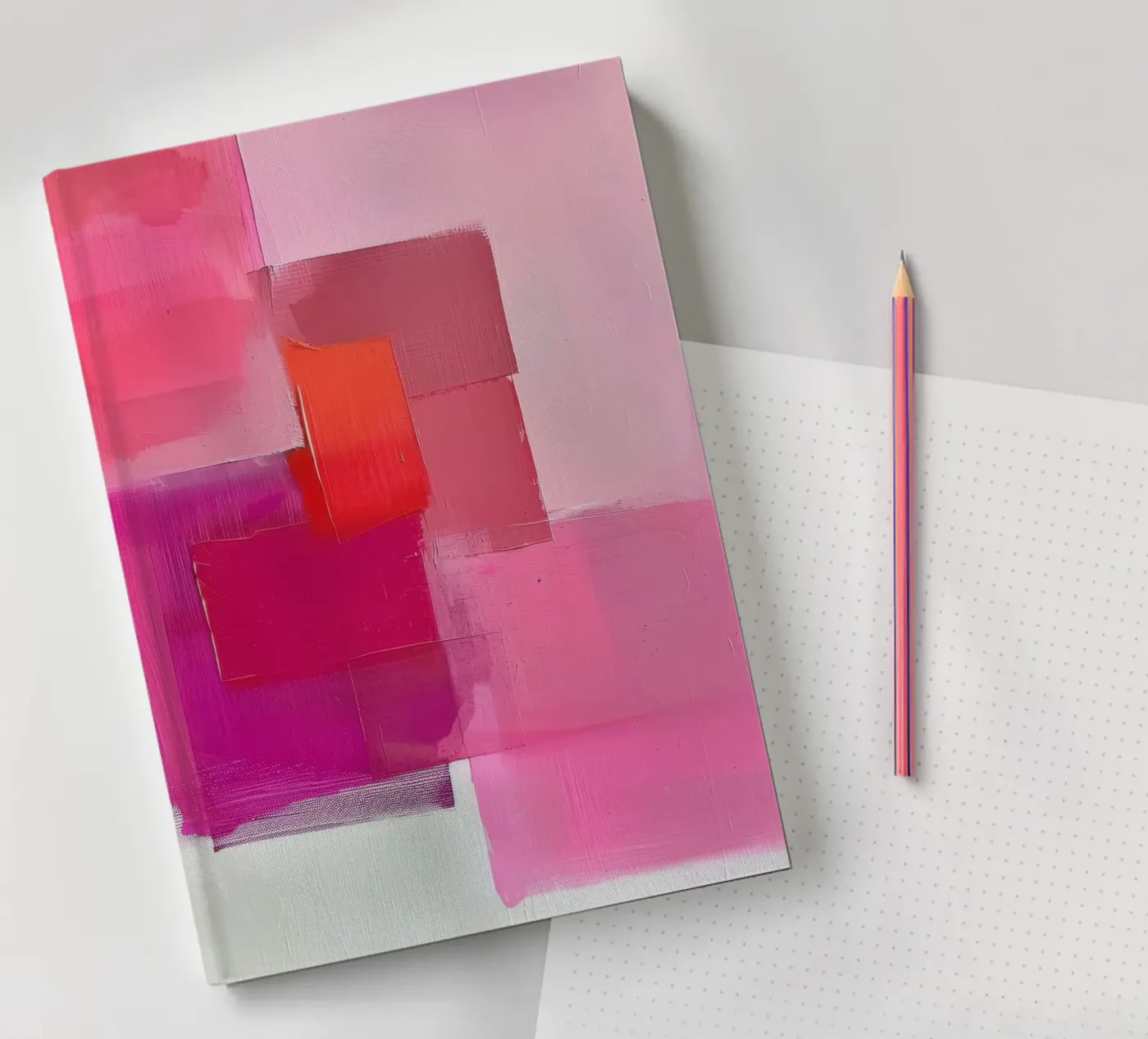 Blush Composition notebook by Geometrica