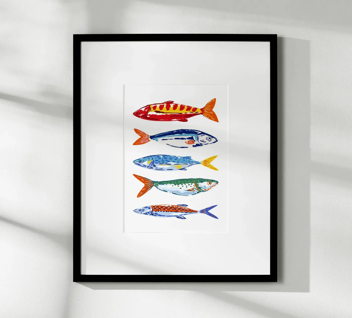 Fish Fish poster da Funkydays