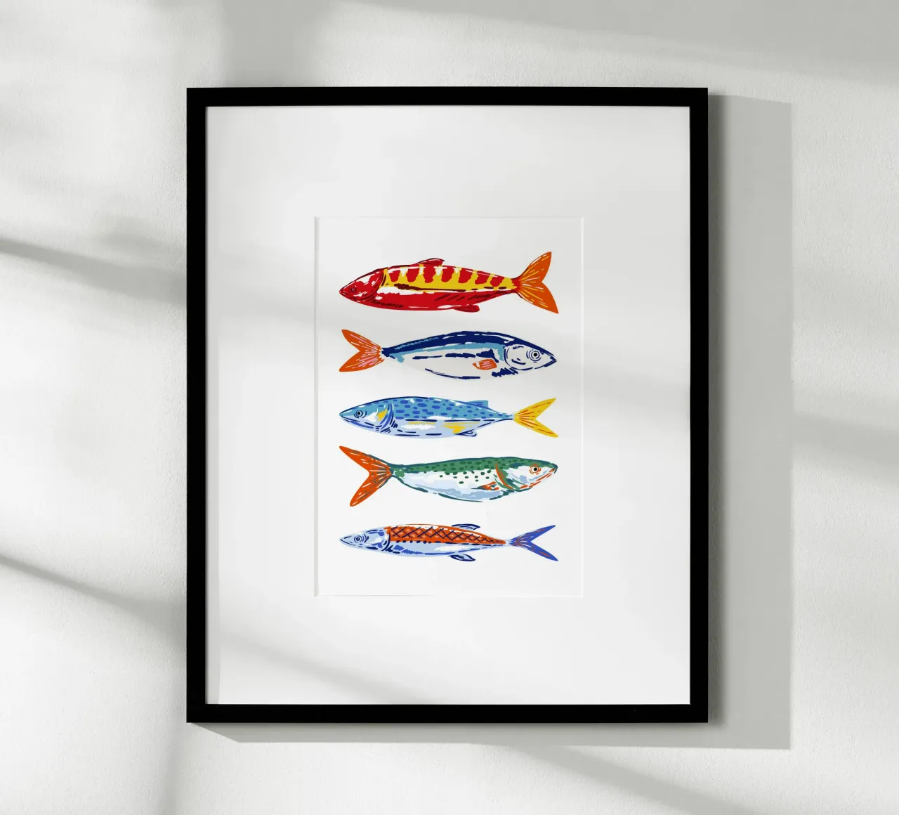 Fish Fish poster by Funkydays