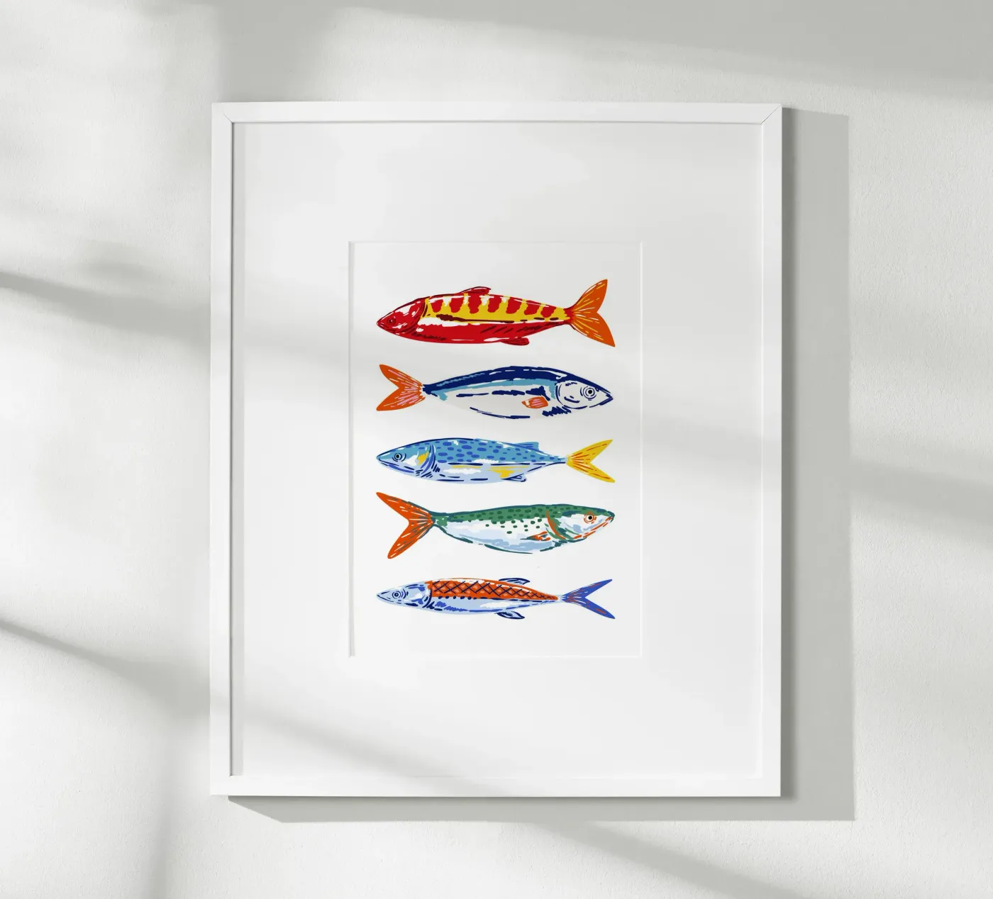 Fish Fish poster da Funkydays