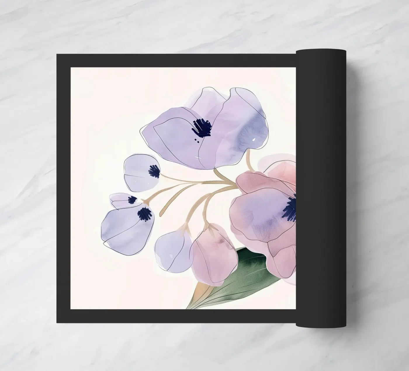 Soft Lilac Bloom zerbino da softsoul