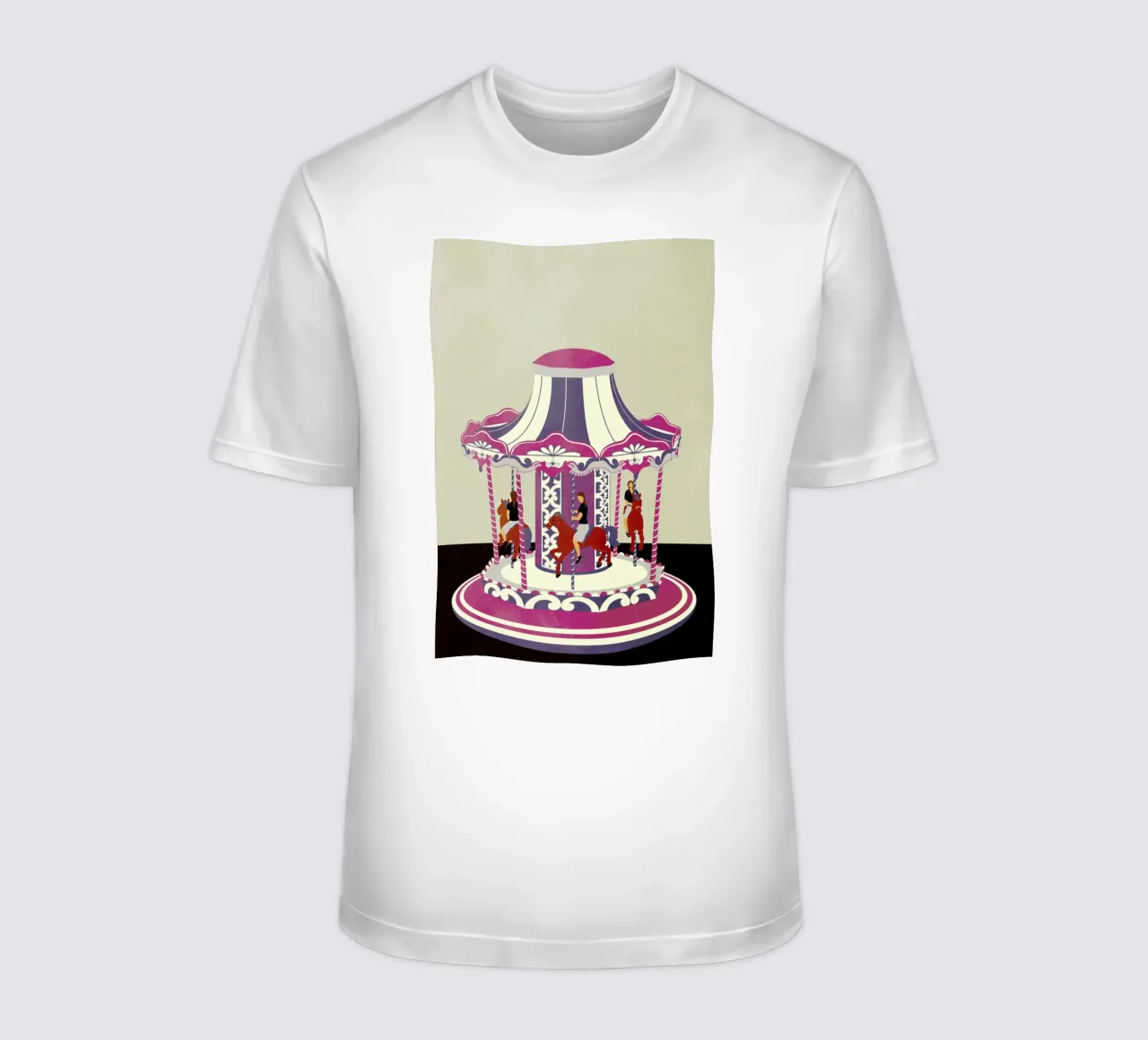 Carousel t-shirt da Giordano Poloni