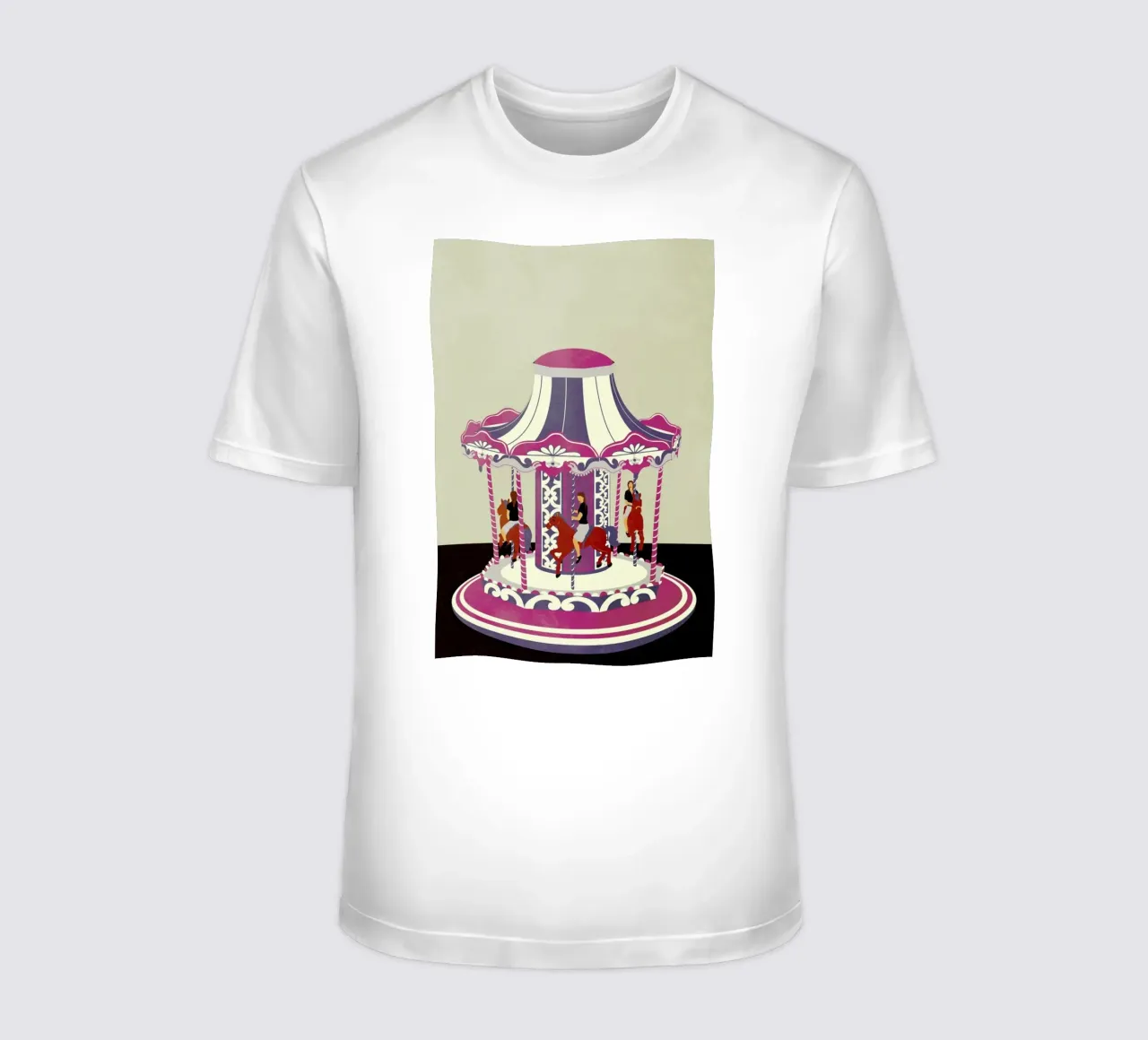 Carousel t-shirt da Giordano Poloni