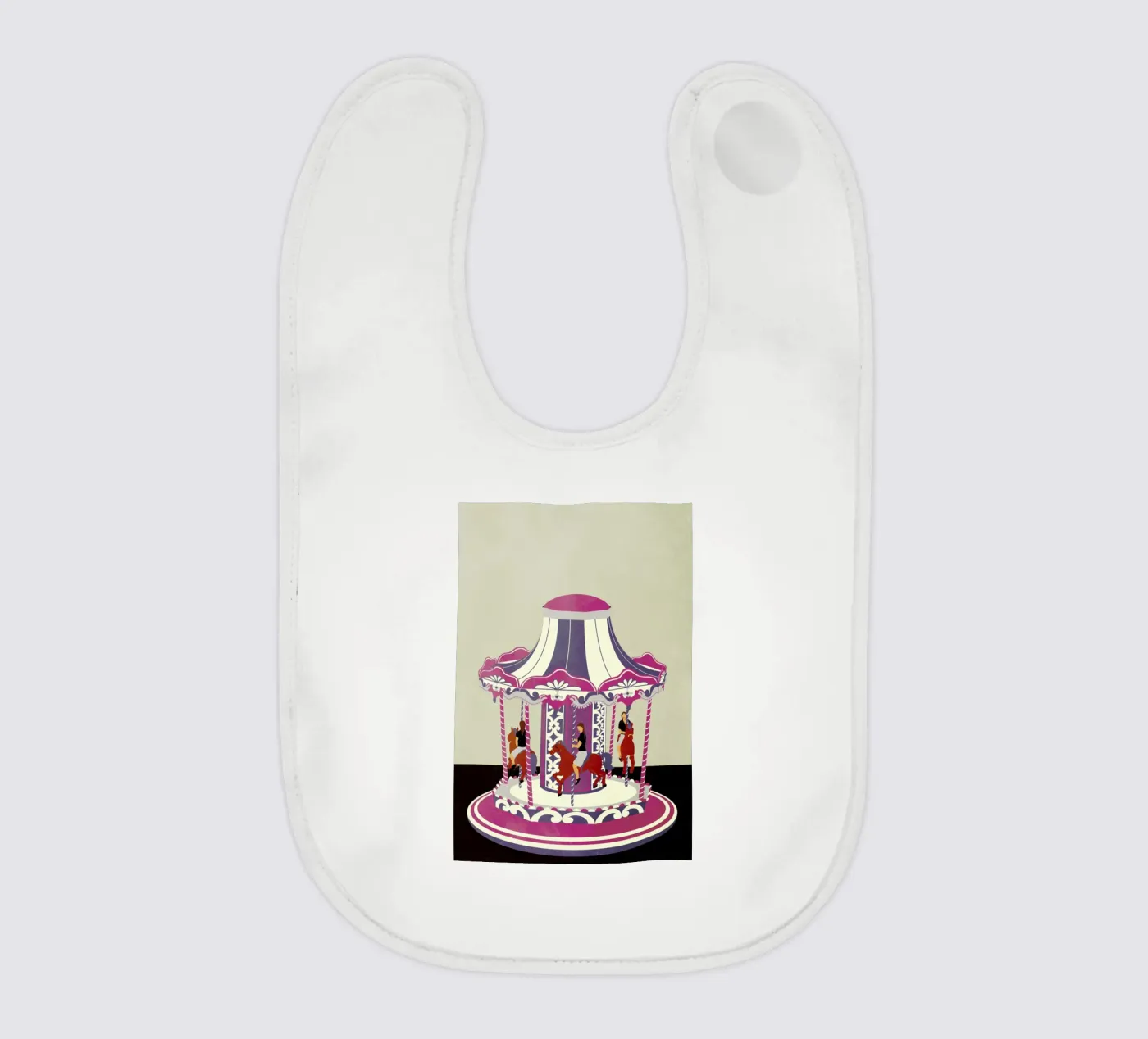 Carousel baby slabbetje van Giordano Poloni