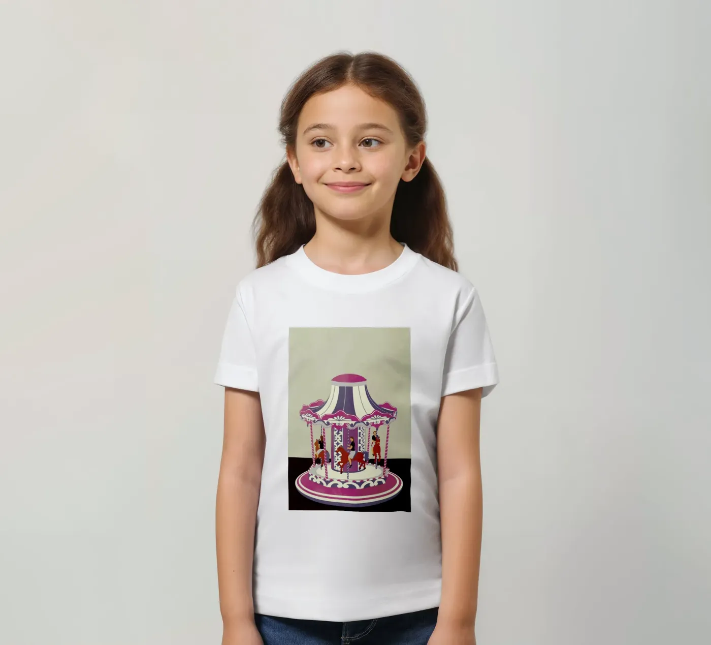 Carousel kinder t-shirt van Giordano Poloni