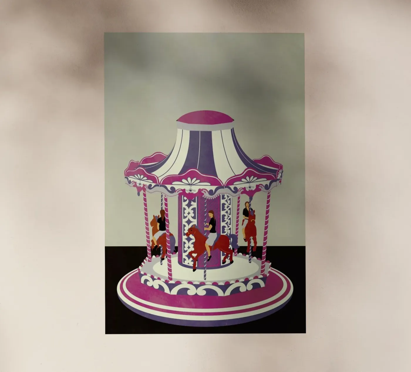 Carousel backlit folie van Giordano Poloni