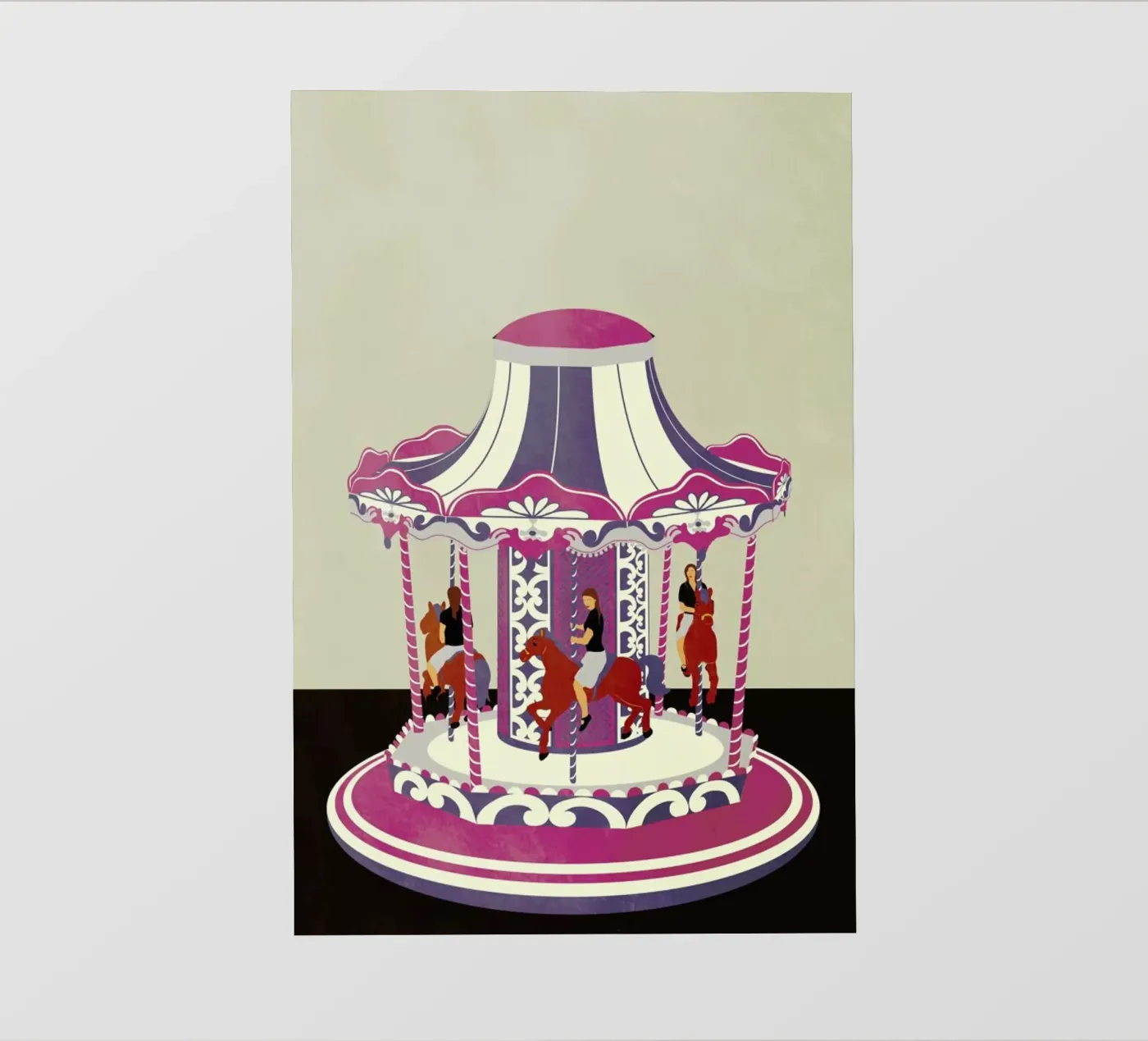 Carousel Backlit Folie von Giordano Poloni