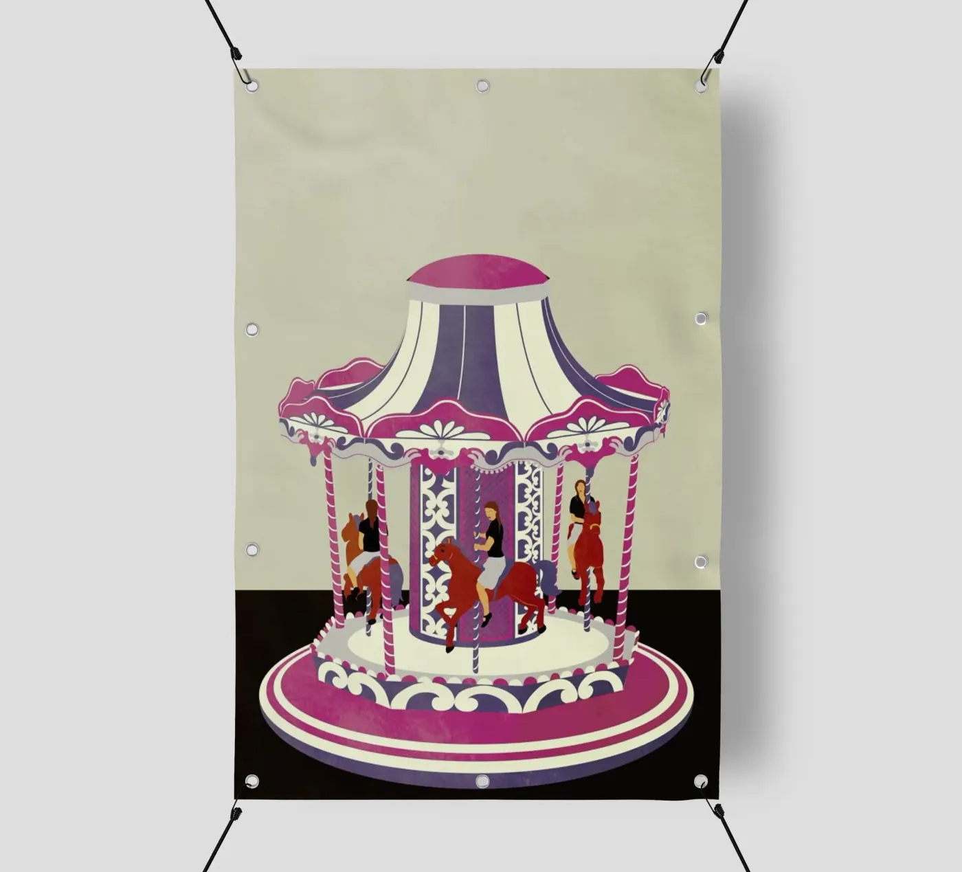 Carousel PVC Plane von Giordano Poloni