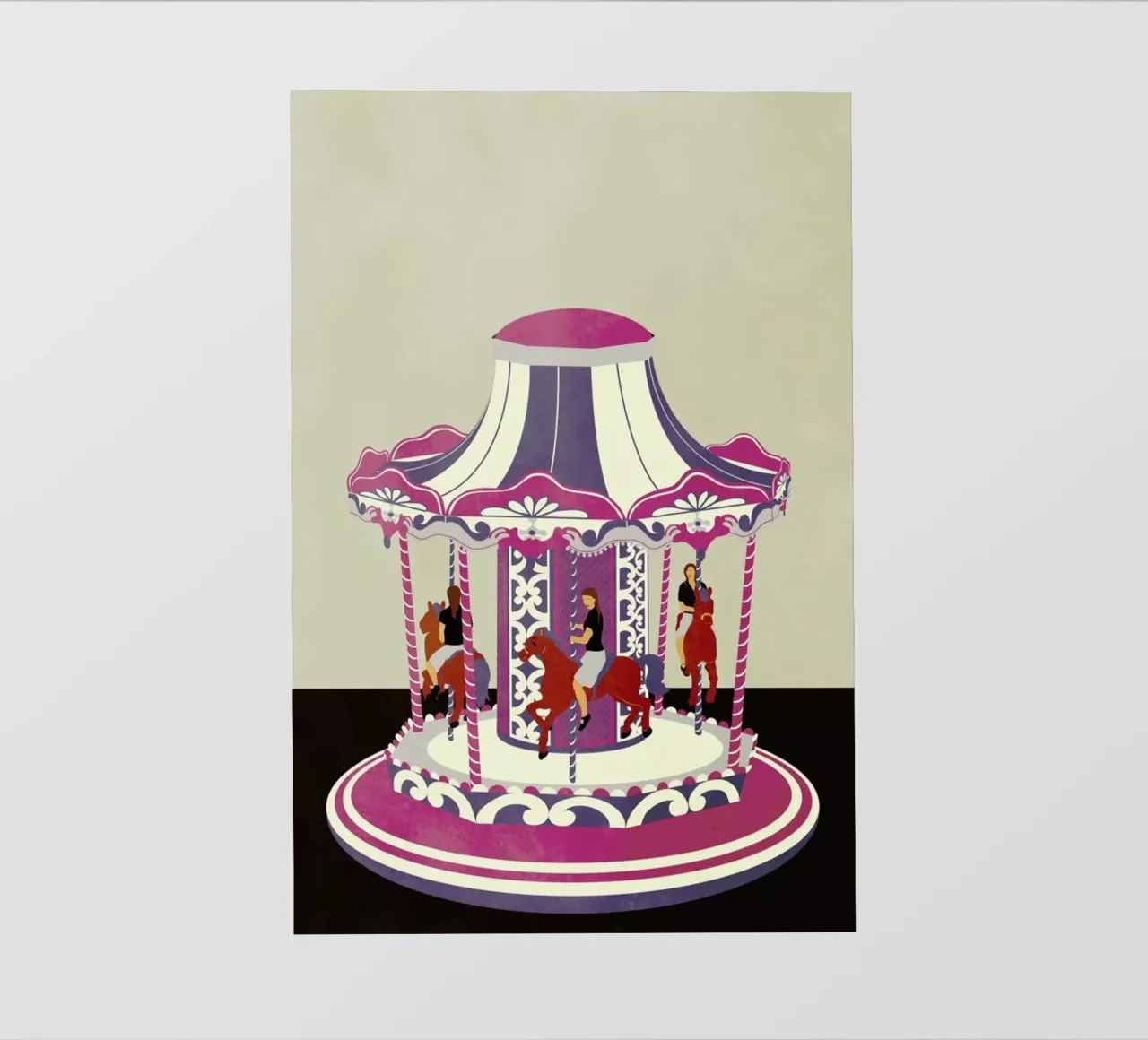 Carousel telo in pvc da Giordano Poloni