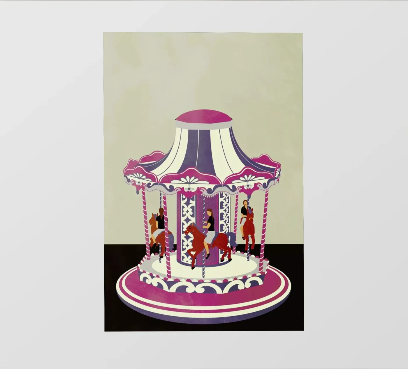 Carousel telo in pvc da Giordano Poloni