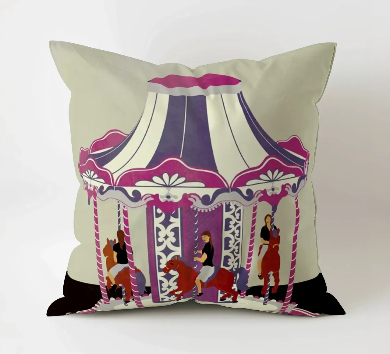 Carousel cuscino da Giordano Poloni