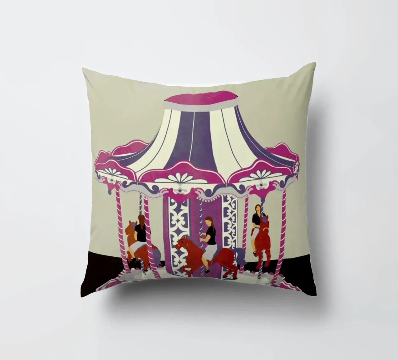 Carousel cuscino da Giordano Poloni
