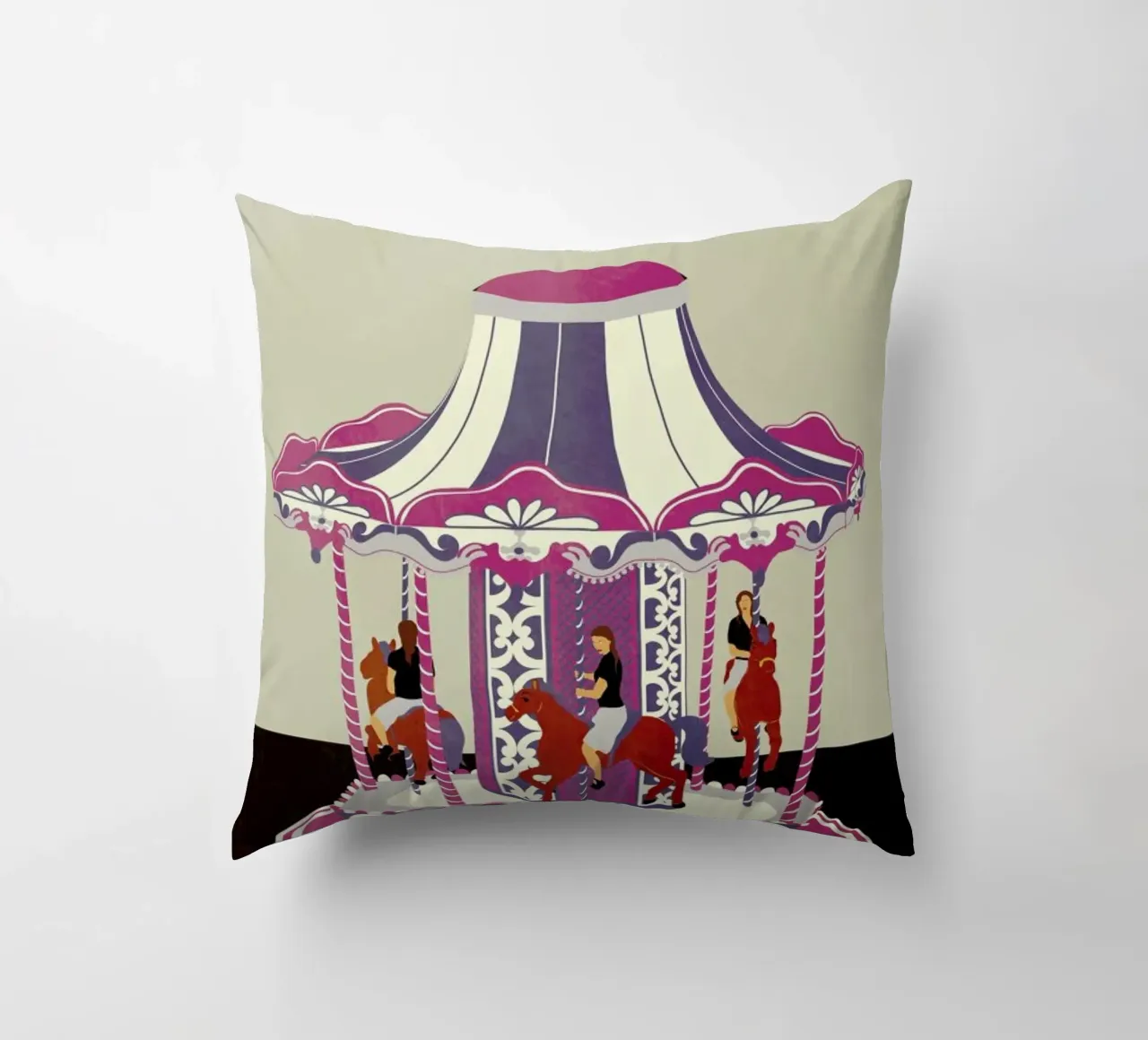 Carousel cuscino da Giordano Poloni