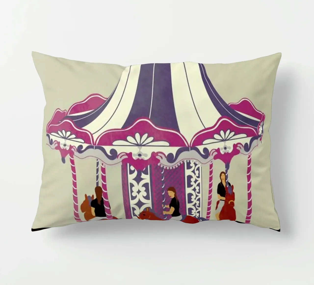 Carousel cuscino da Giordano Poloni