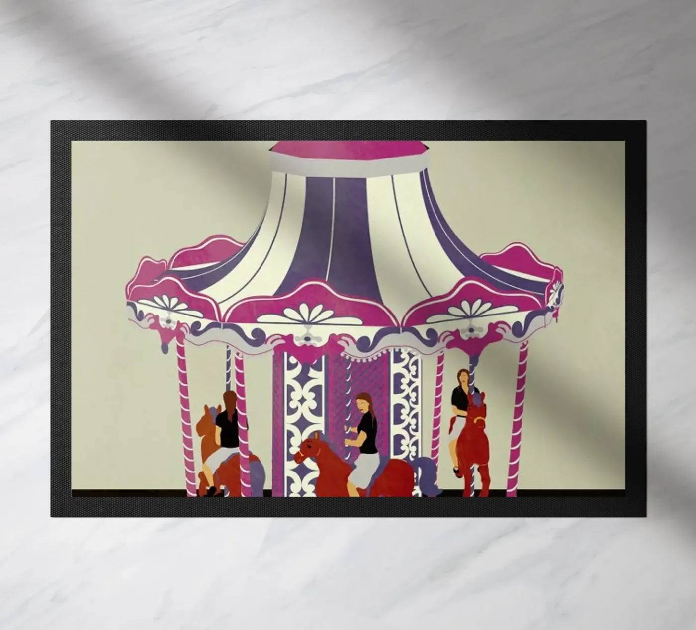 Carousel Fußmatte von Giordano Poloni