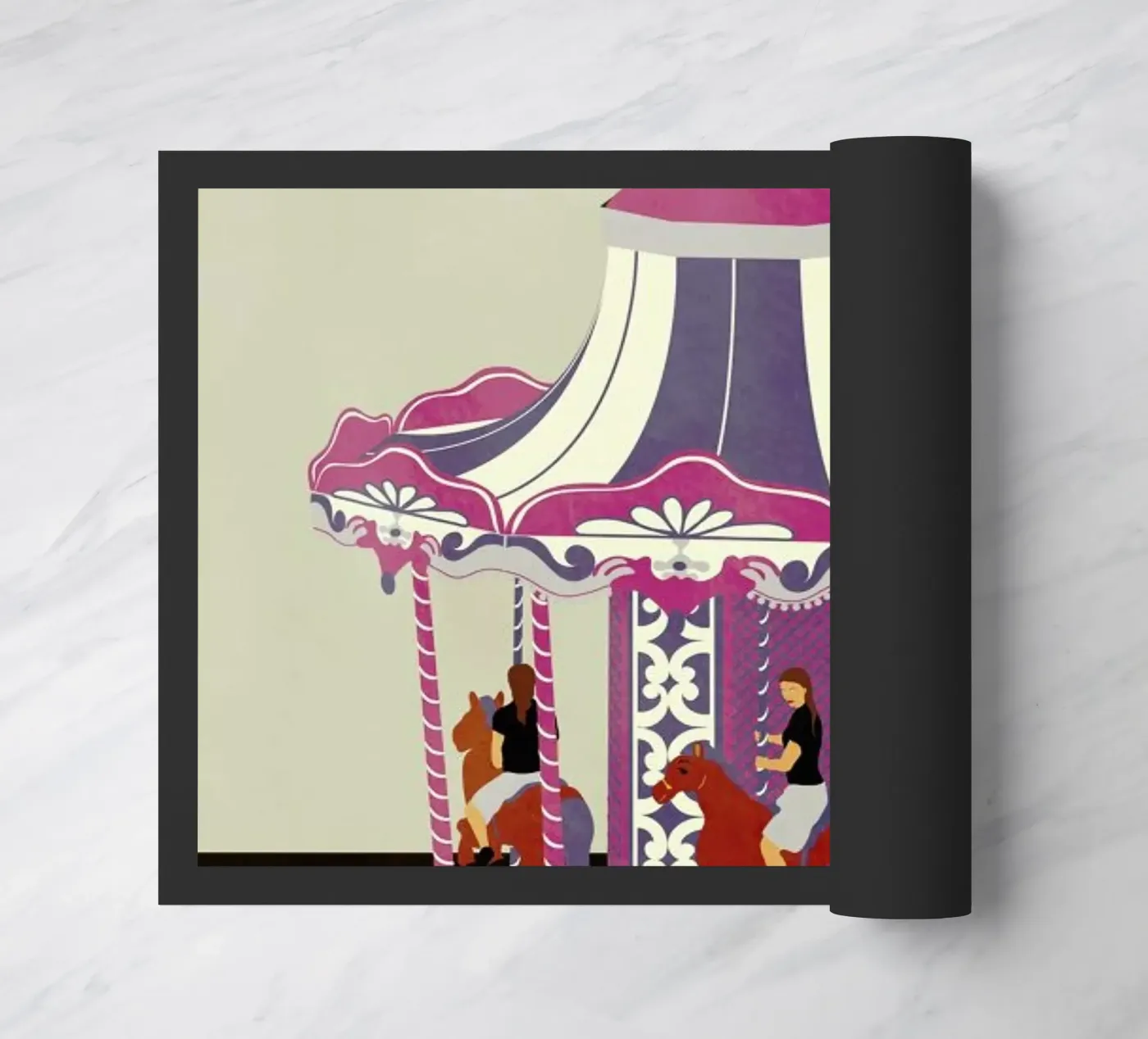 Carousel Fußmatte von Giordano Poloni