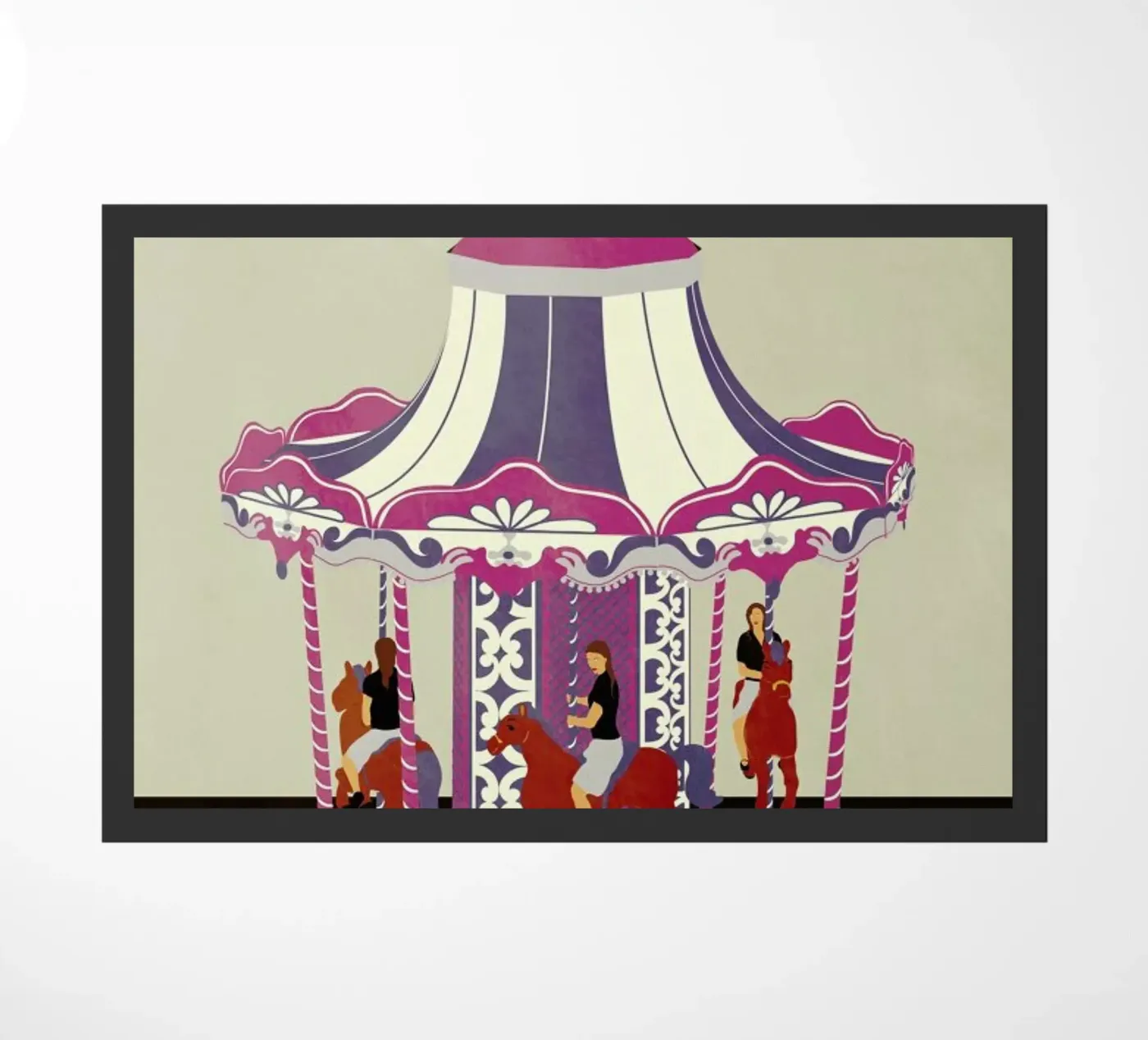 Carousel Fußmatte von Giordano Poloni