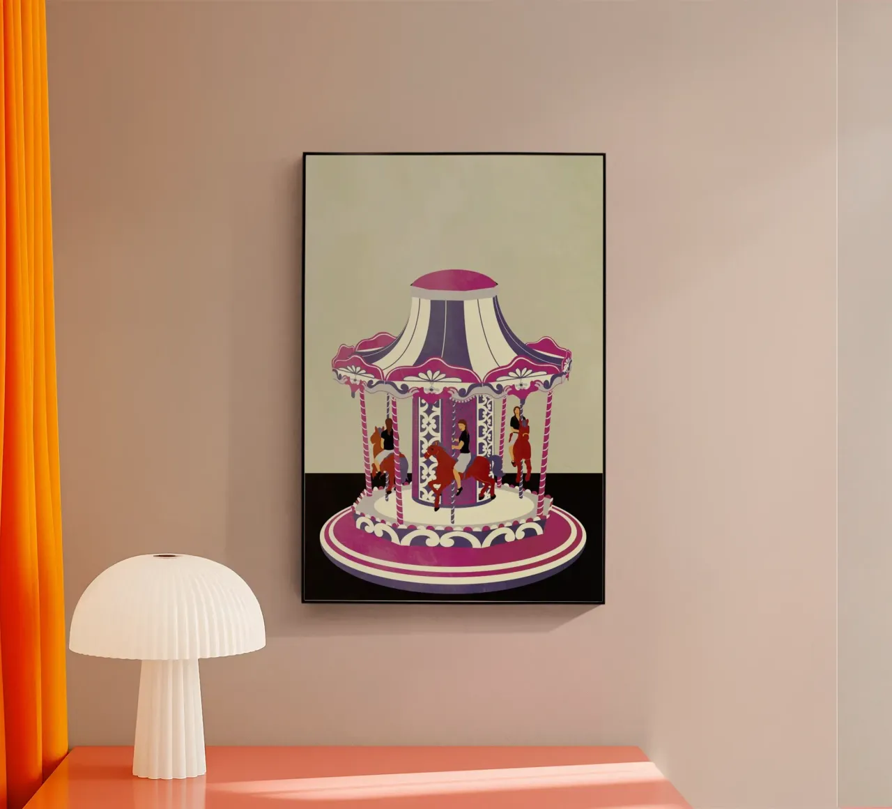 Carousel plexiglass da Giordano Poloni