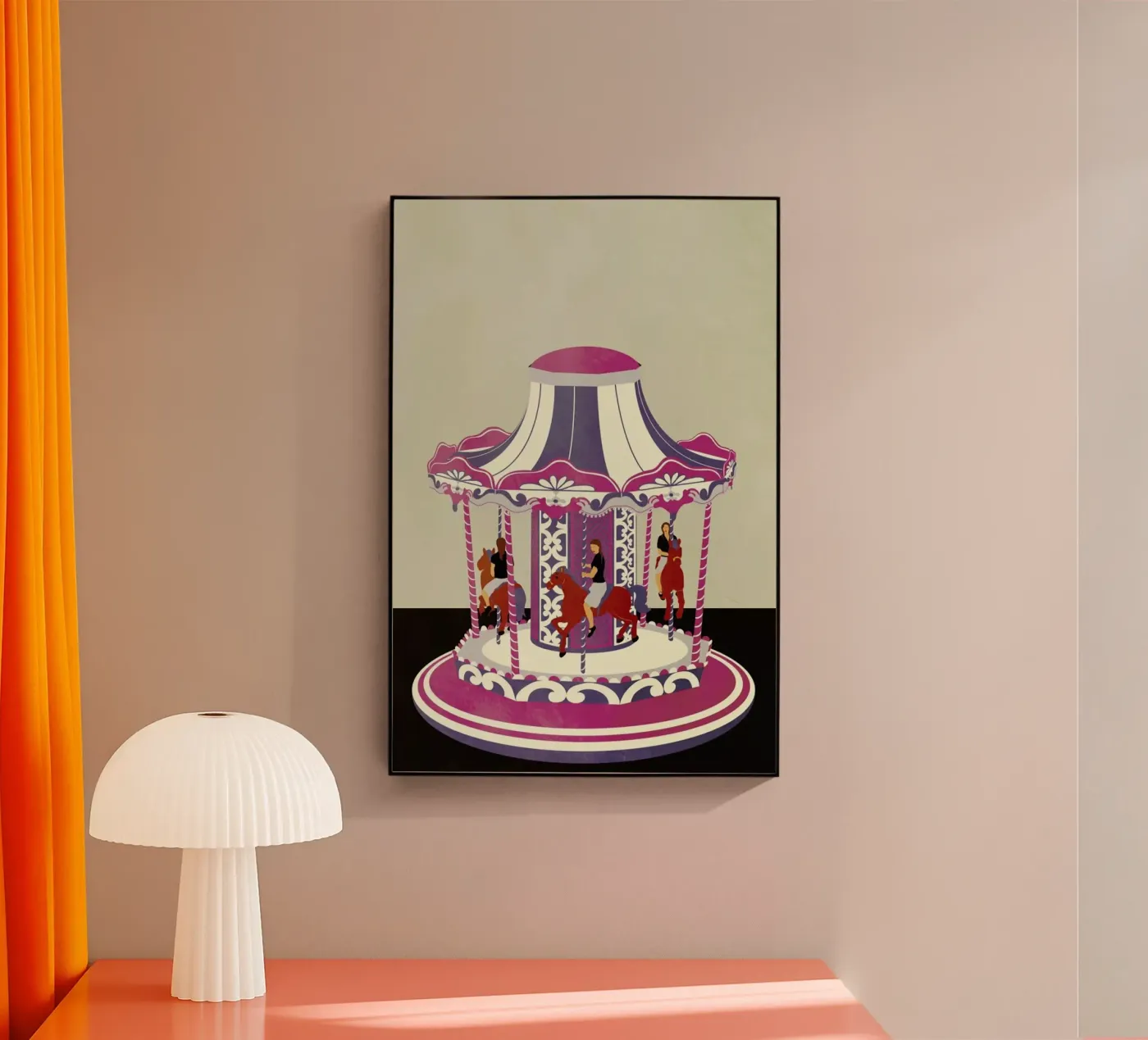 Carousel plexiglass da Giordano Poloni