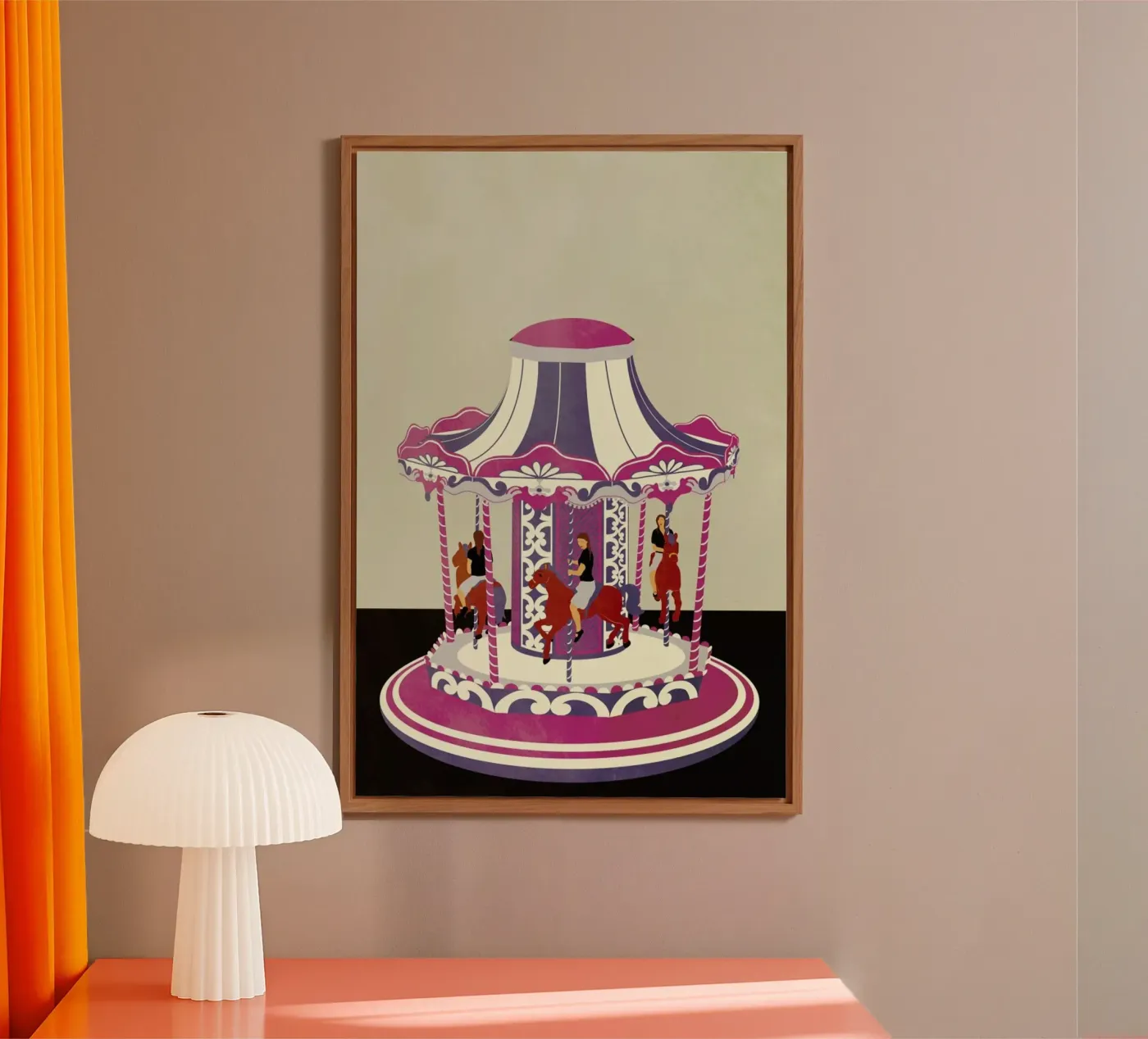 Carousel Forex-Platte von Giordano Poloni