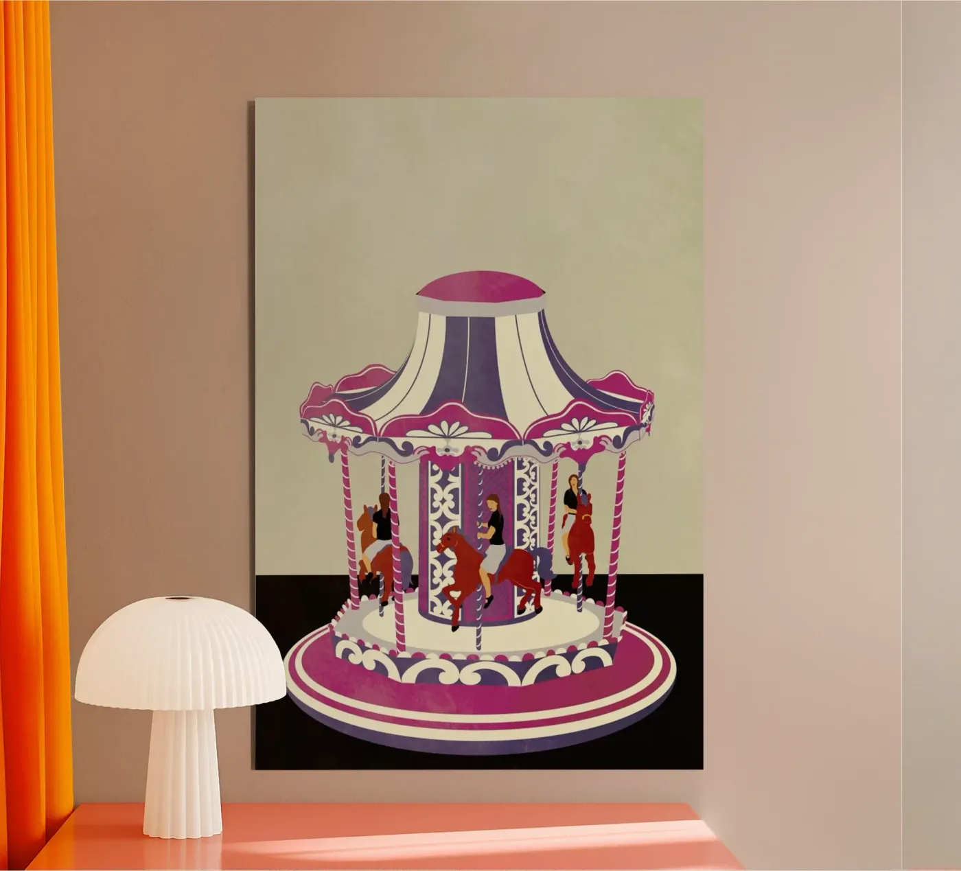 Carousel forex plate by Giordano Poloni