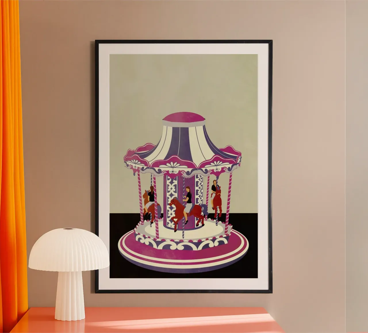 Carousel carta hahnemühle da Giordano Poloni
