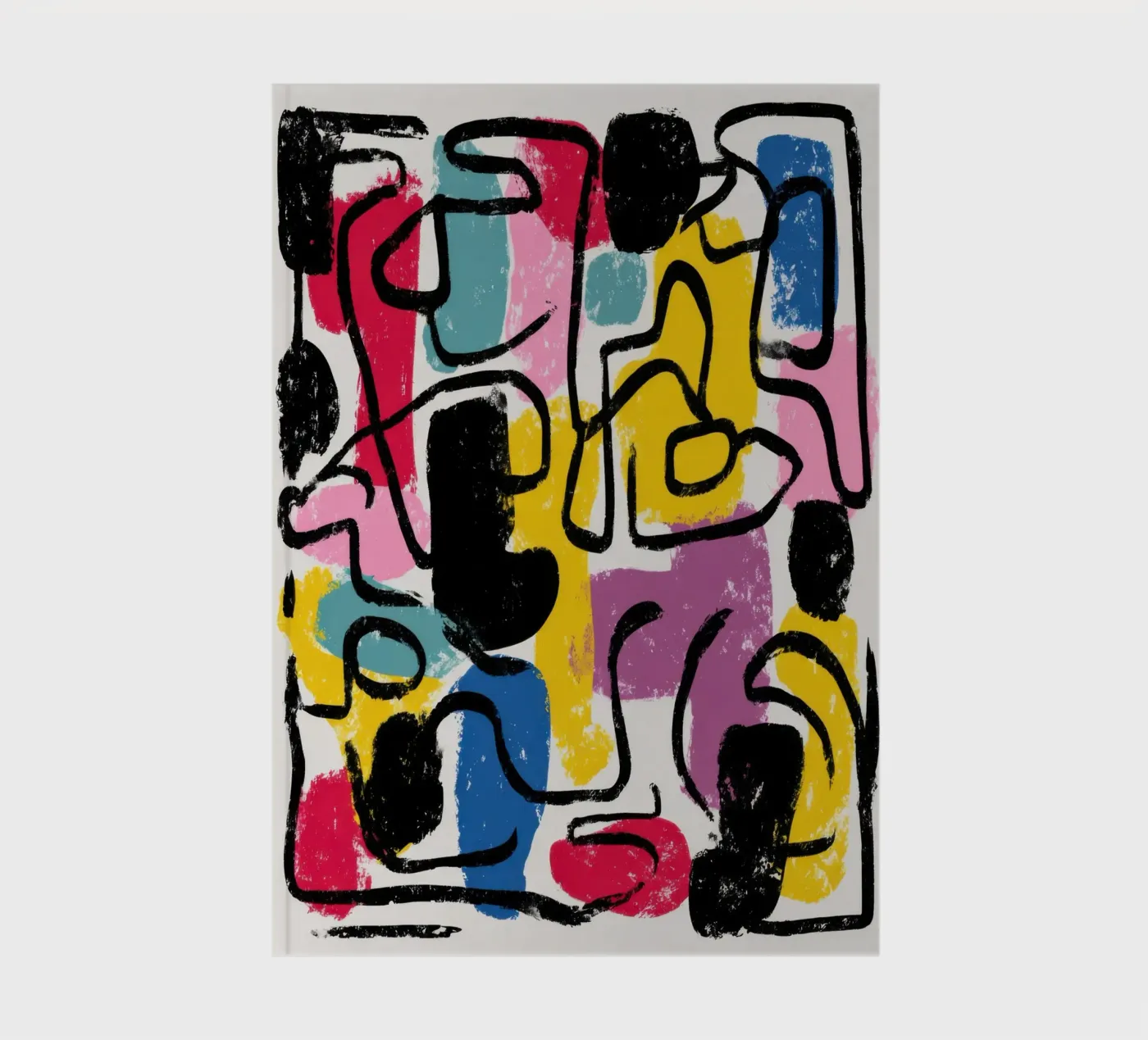 Structured Impulse Notizbuch von Geometrica