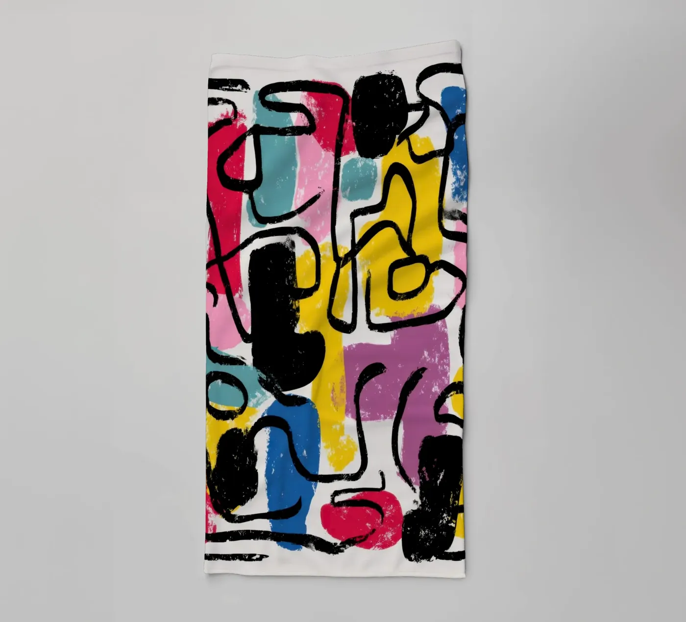 Structured Impulse Handtuch von Geometrica