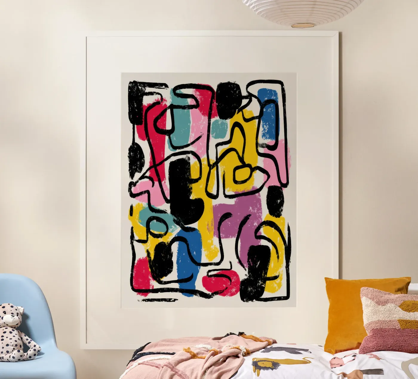 Structured Impulse Poster von Geometrica