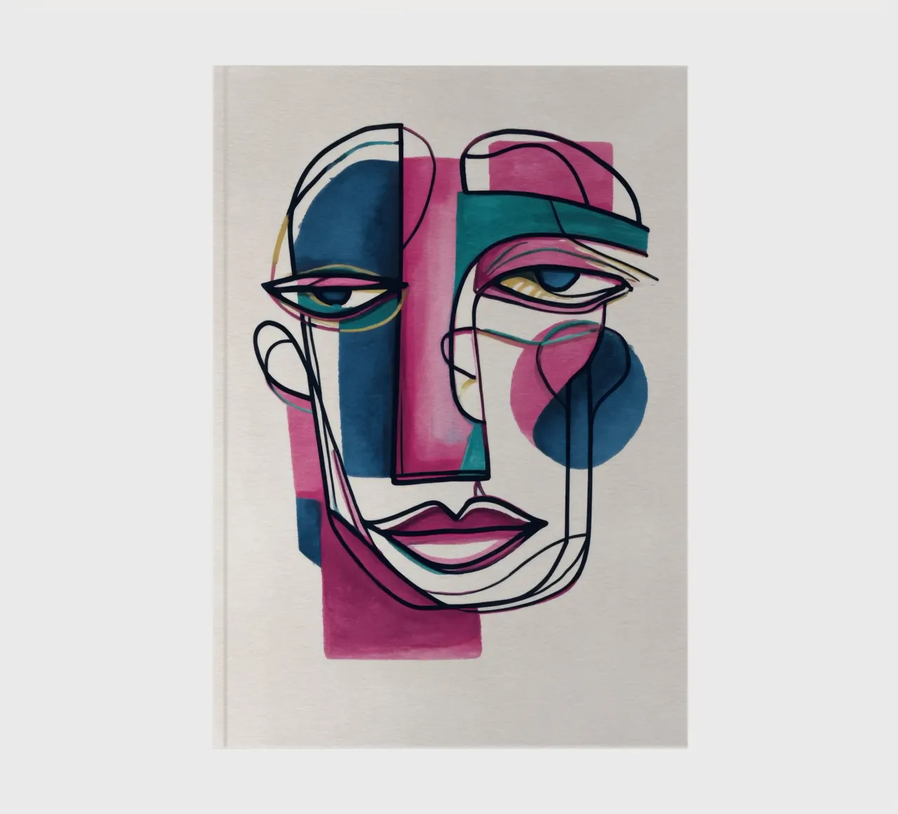 Split Gaze notebook by Geometrica