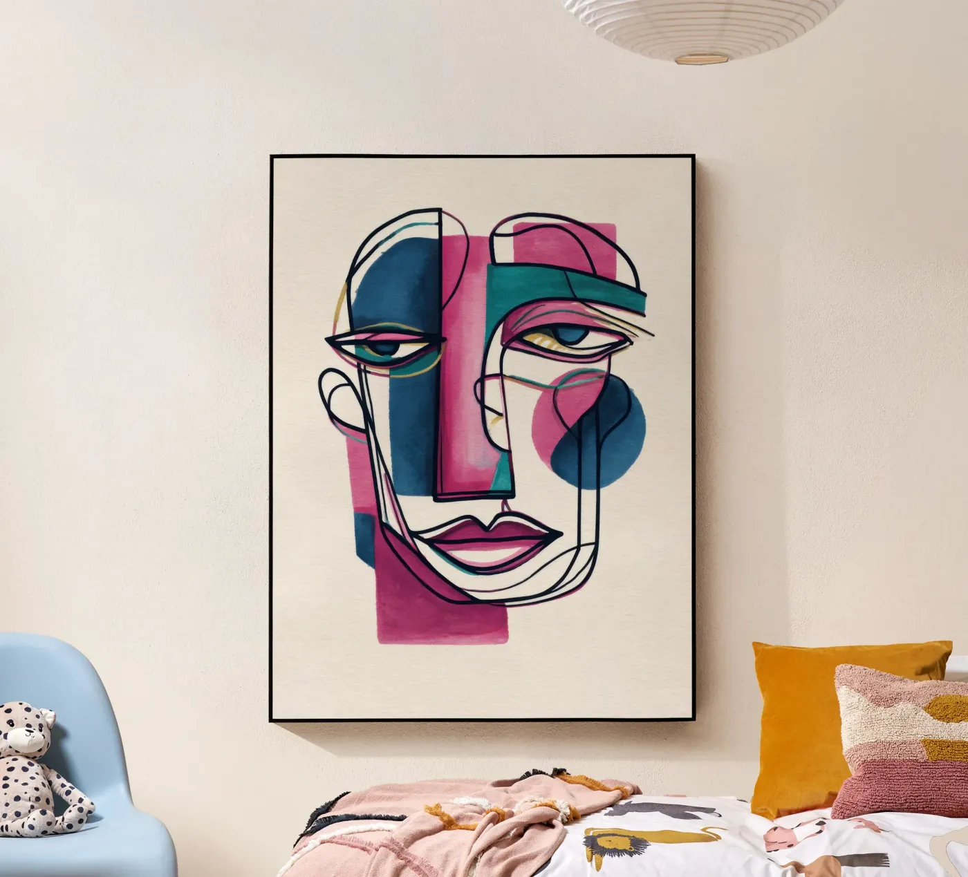 Split Gaze plexiglass da Geometrica