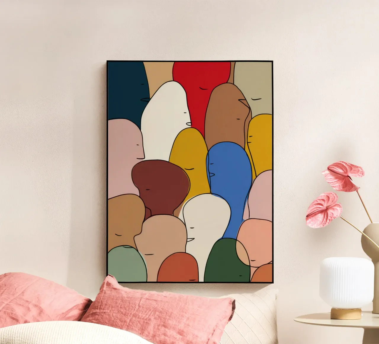 Shared Silence plexiglass da Mosaic Dialogue