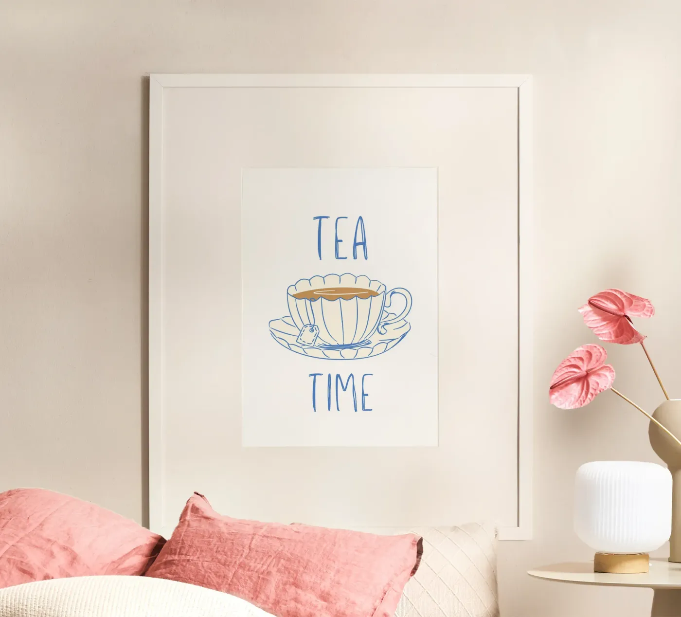 Tea time poster van Funkydays