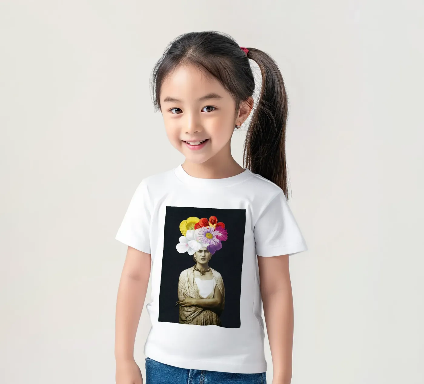 Bella Frida t-shirt bambini da Cassia Beck Collage