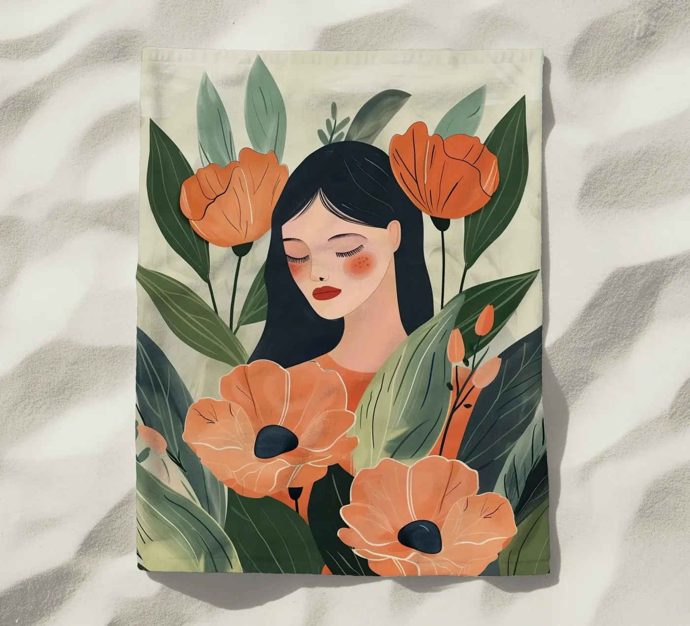 Soft in Spring telo mare da Clara August