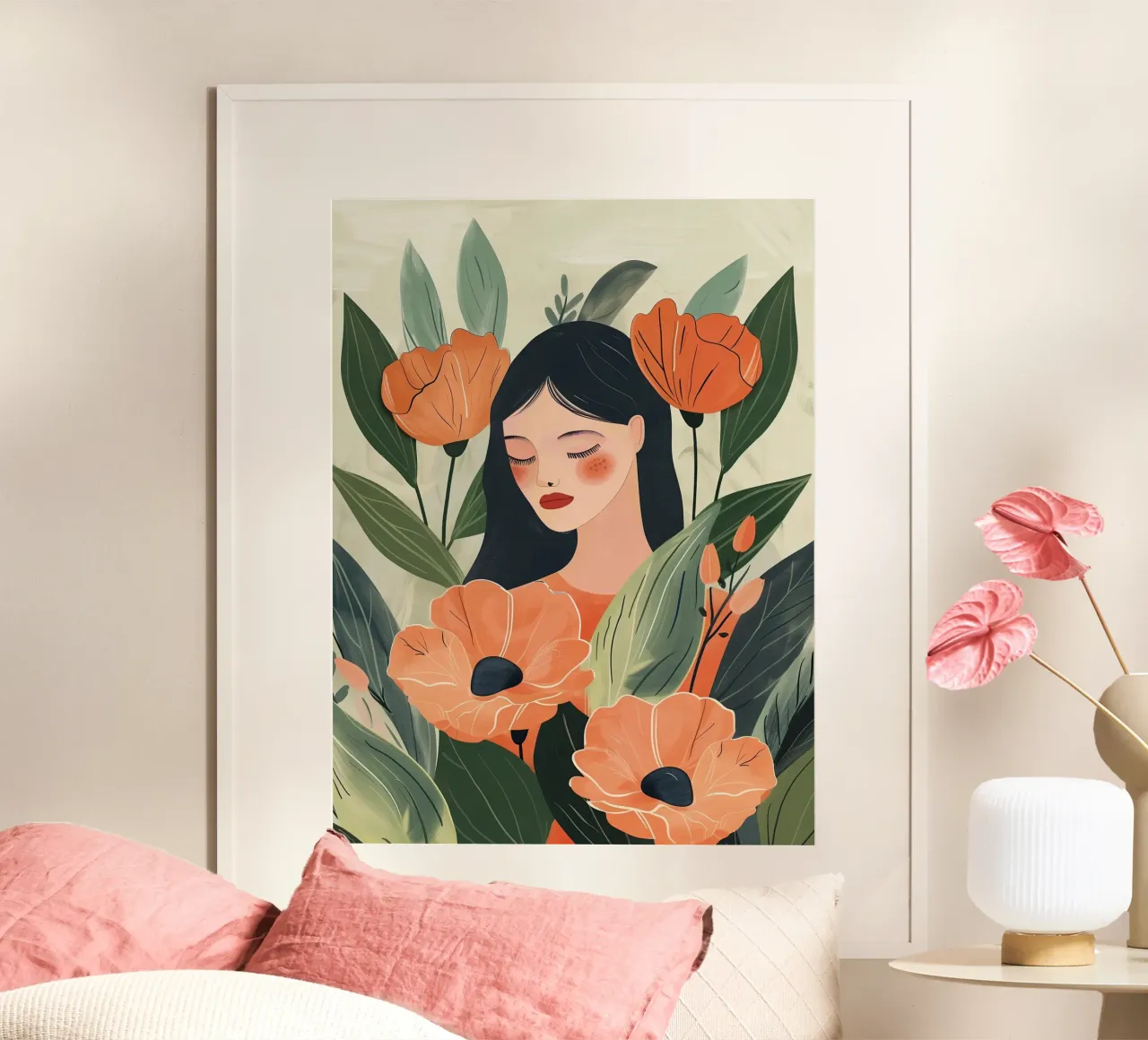 Soft in Spring poster da Clara August