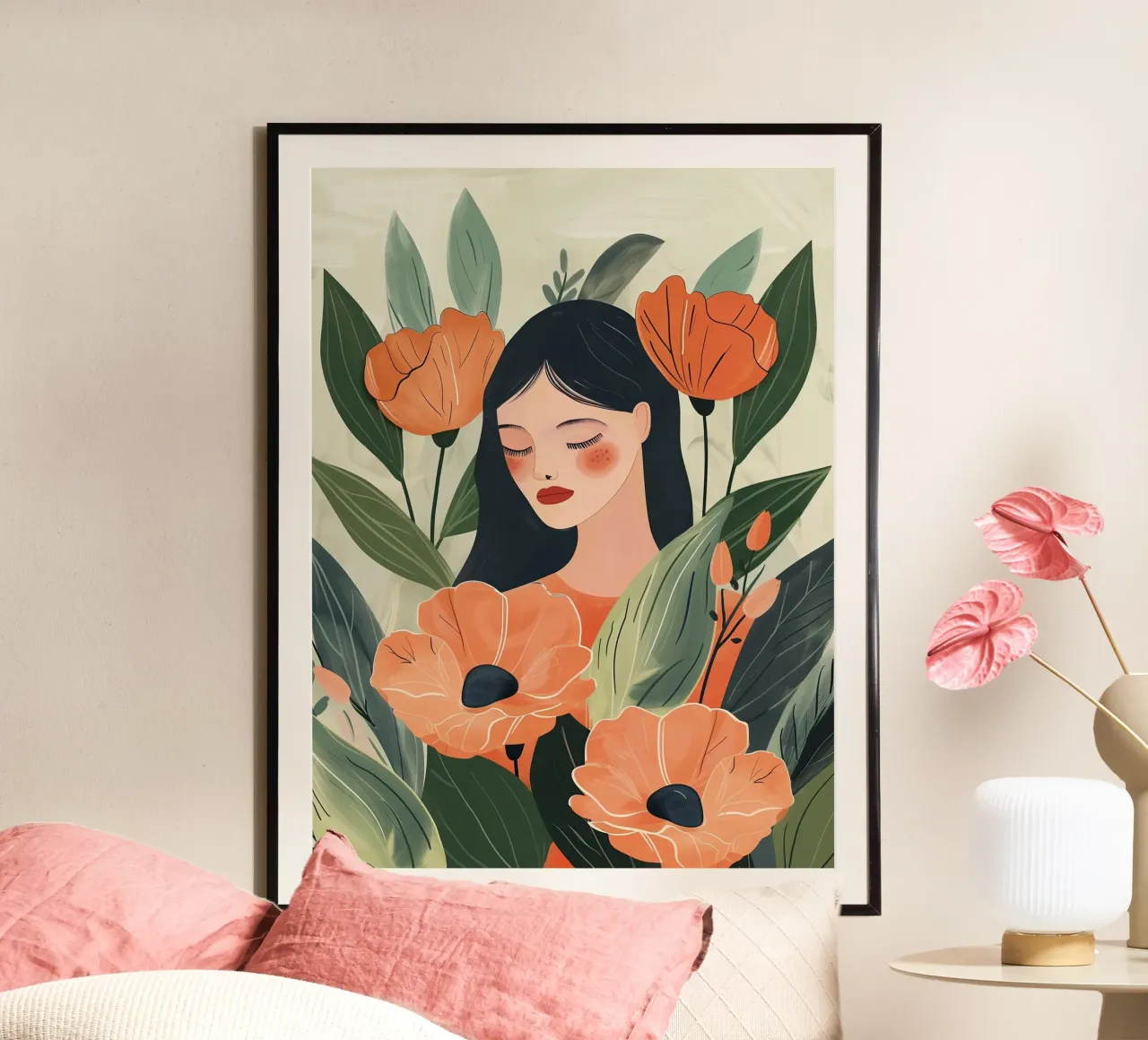 Soft in Spring poster da Clara August