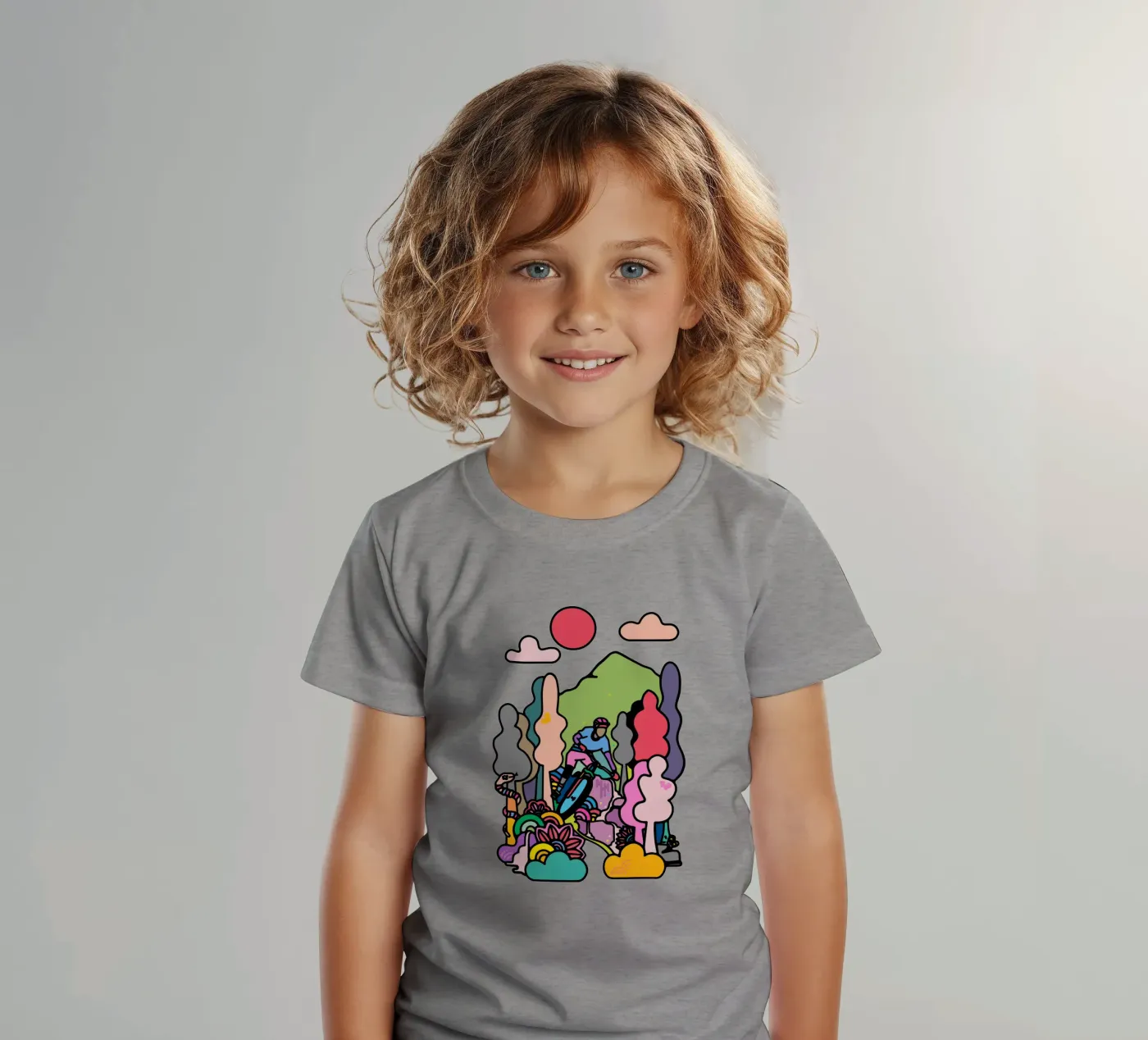 Flusso t-shirt bambini da The Cyclist