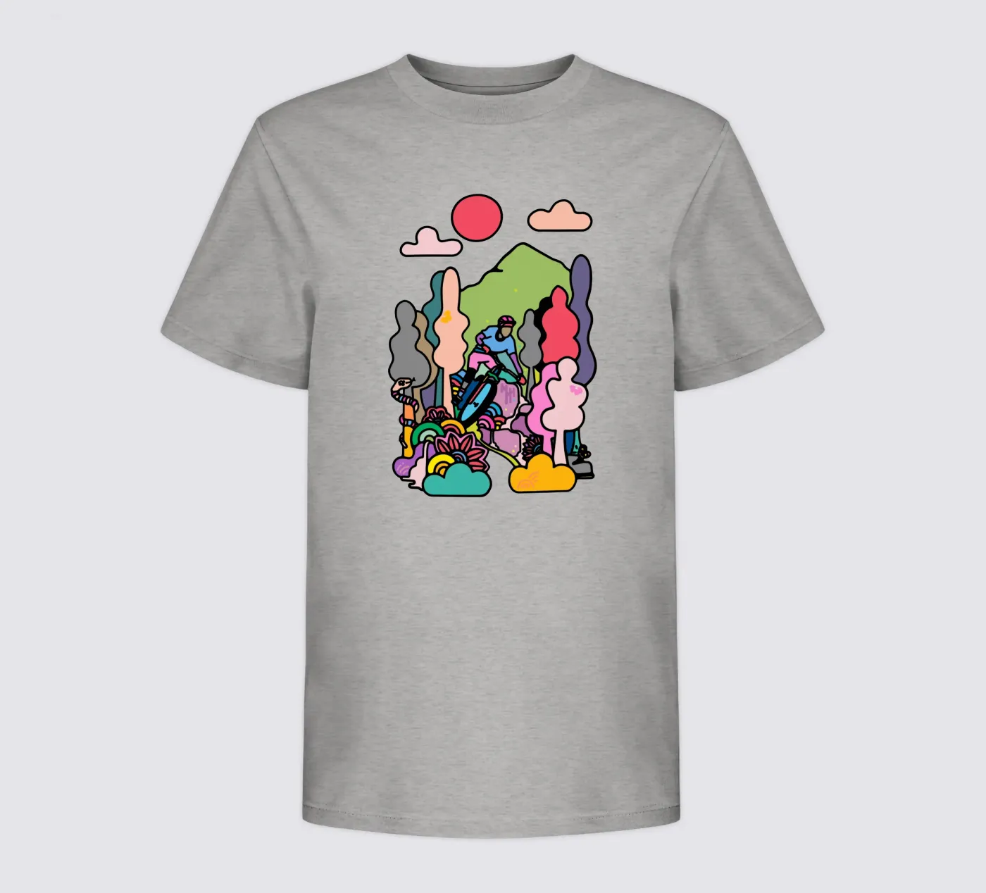 Flusso t-shirt bambini da The Cyclist