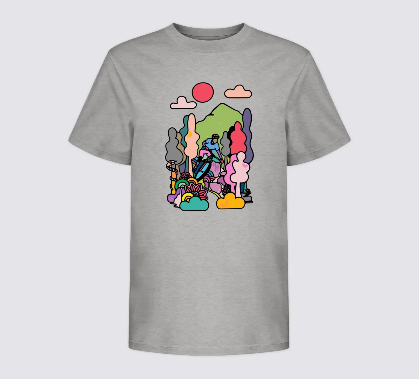 Flow kinder t-shirt van The Cyclist