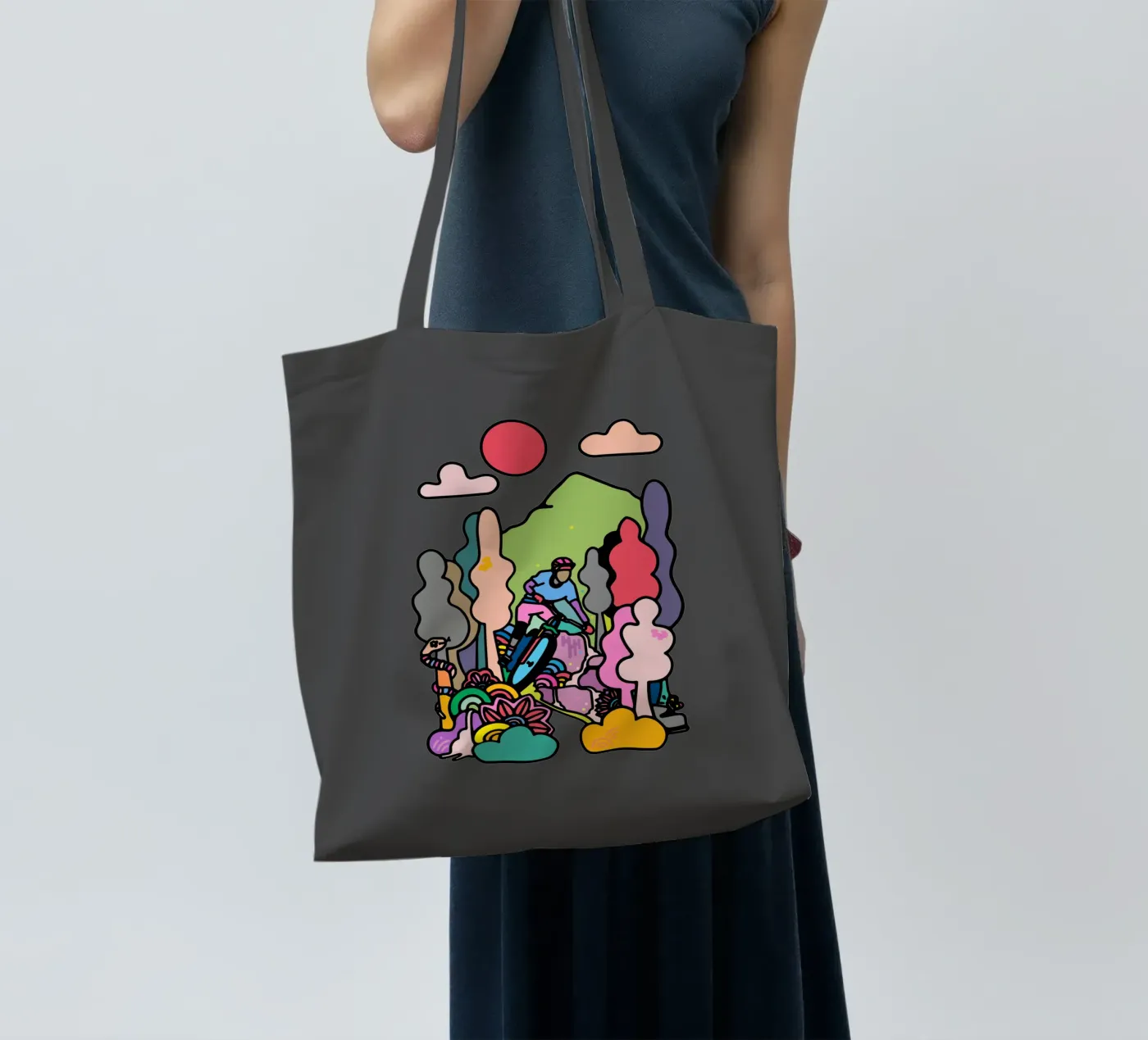 Flow tote bag by The Cyclist