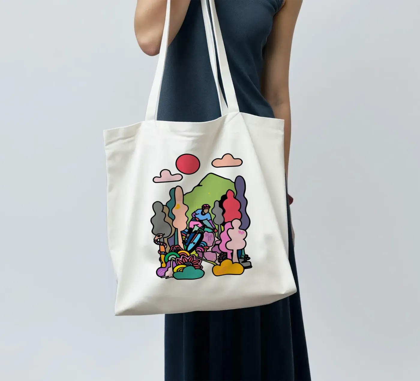 Flow tote bag by The Cyclist